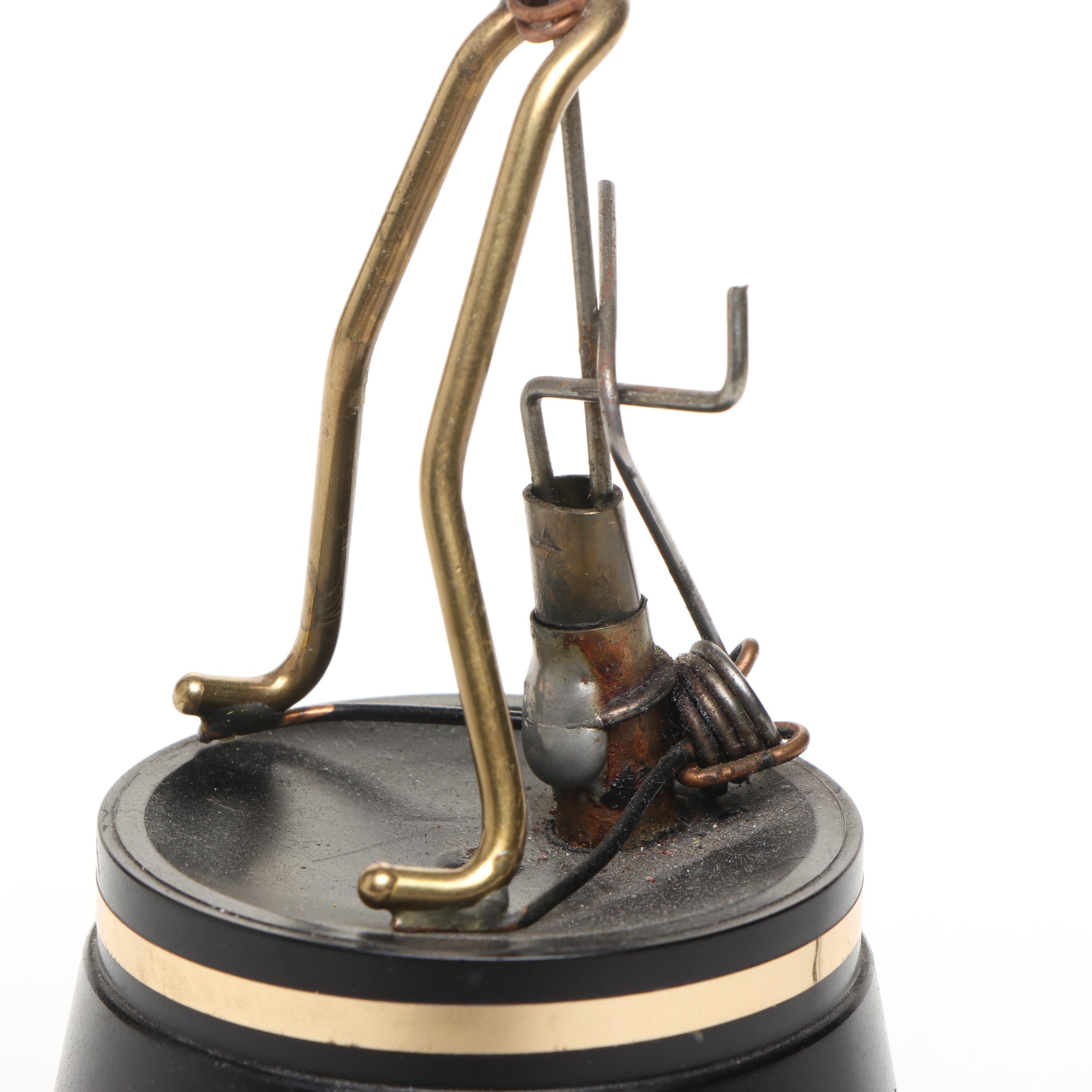 Gordon Bradt Kinetic Fisherman Sculpture