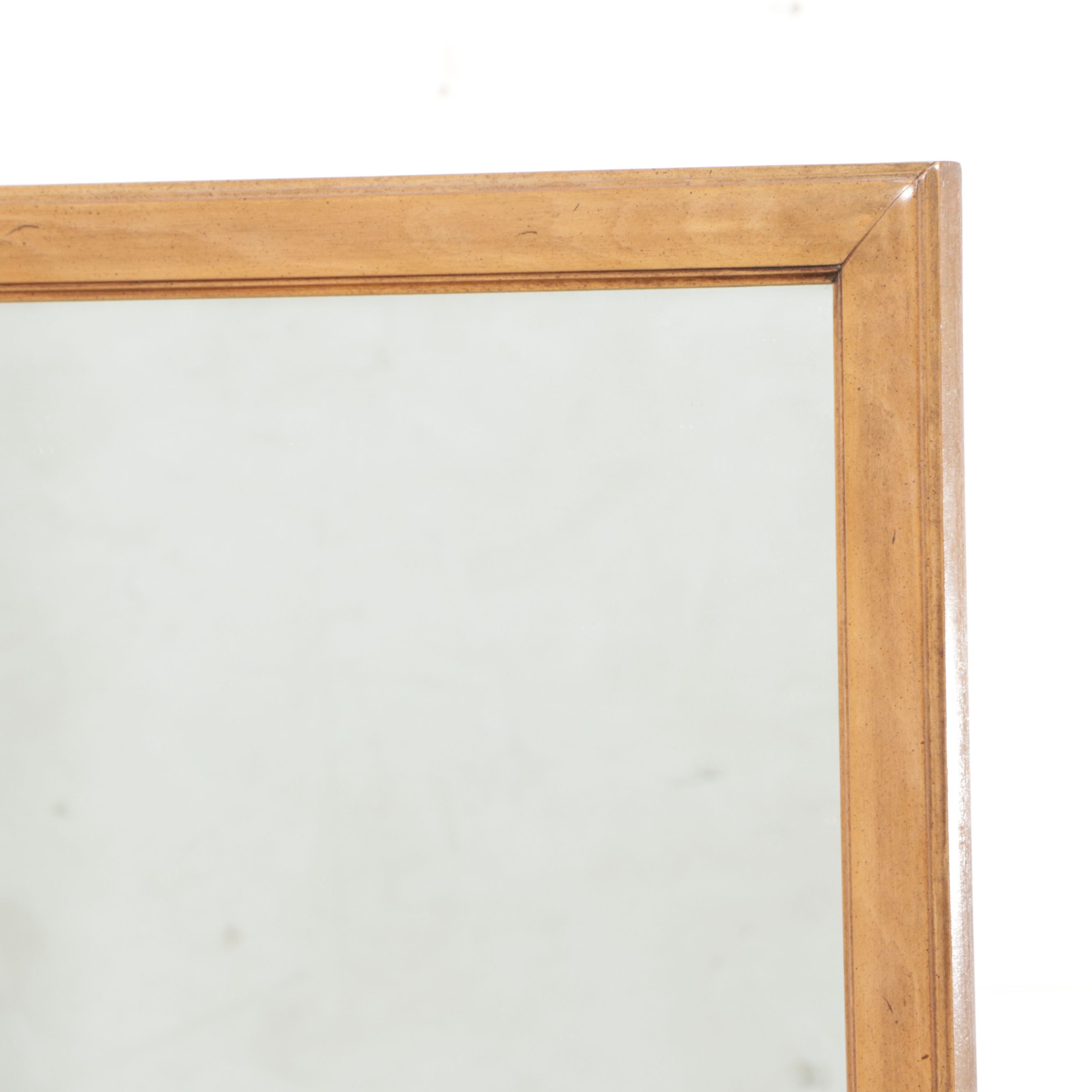 J. B. VanSciver Co. Walnut and Burl Wood Dresser, Mid-20th Century