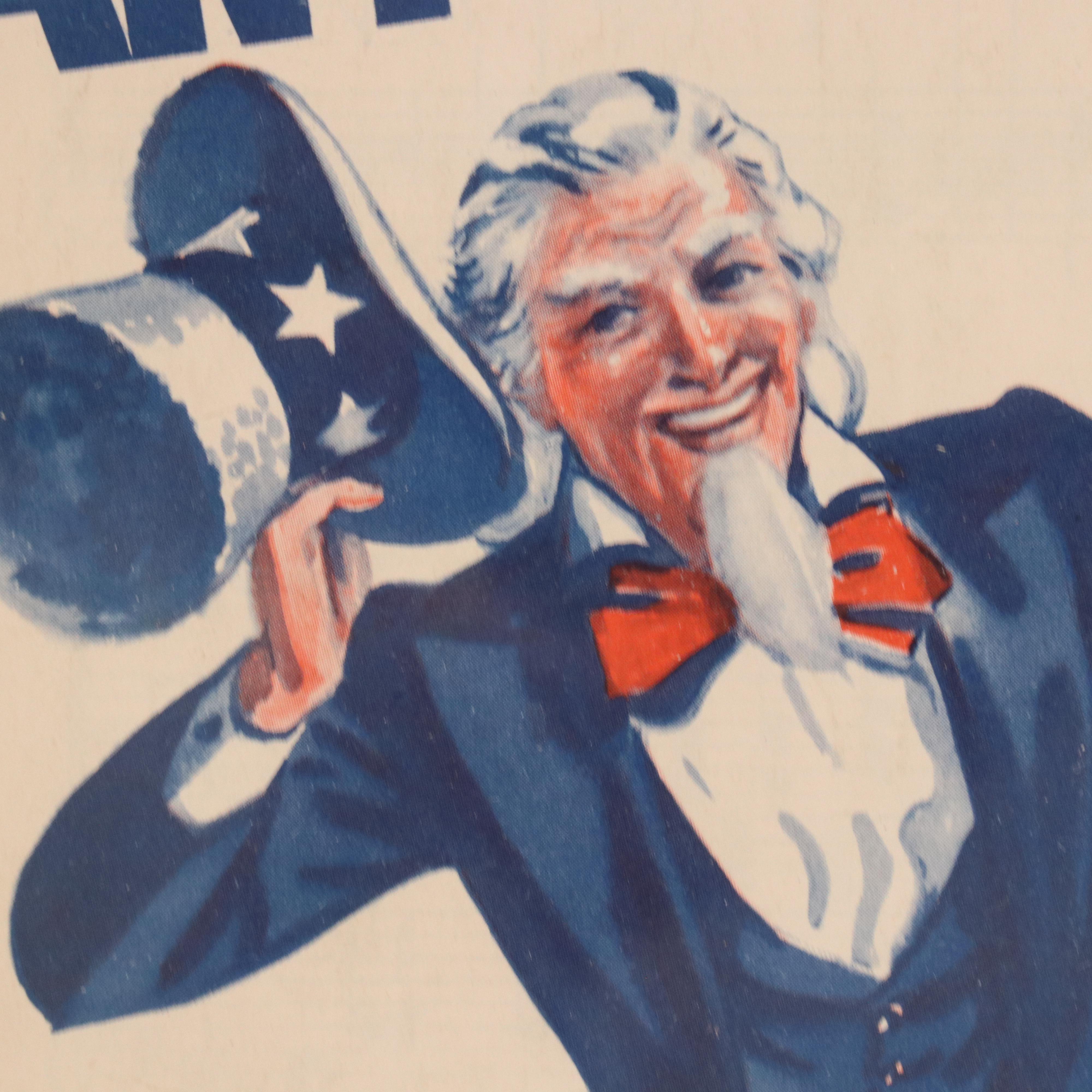Patriotic American Offset Lithographs and Photographic Print, Mid-20th Century
