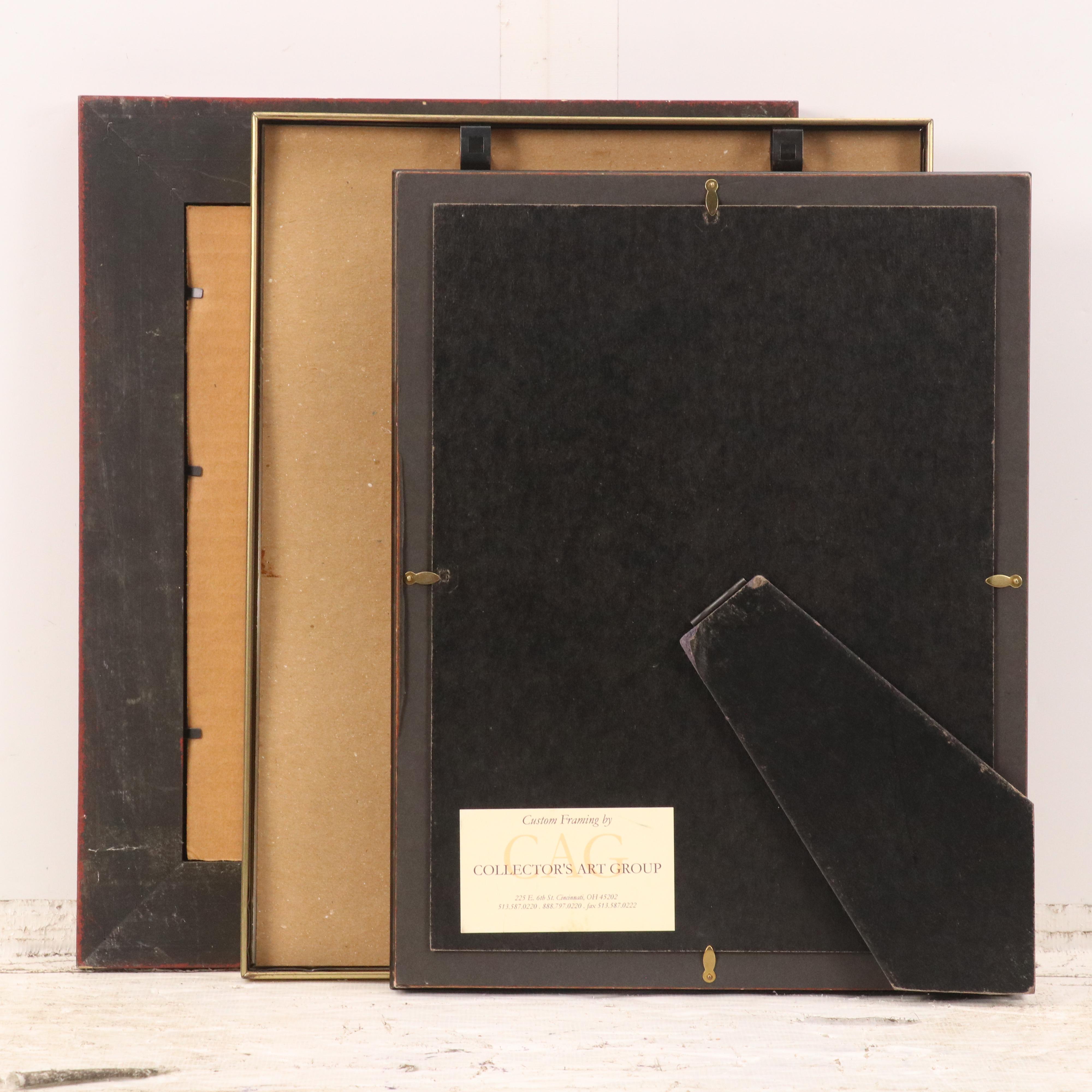 Patriotic American Offset Lithographs and Photographic Print, Mid-20th Century