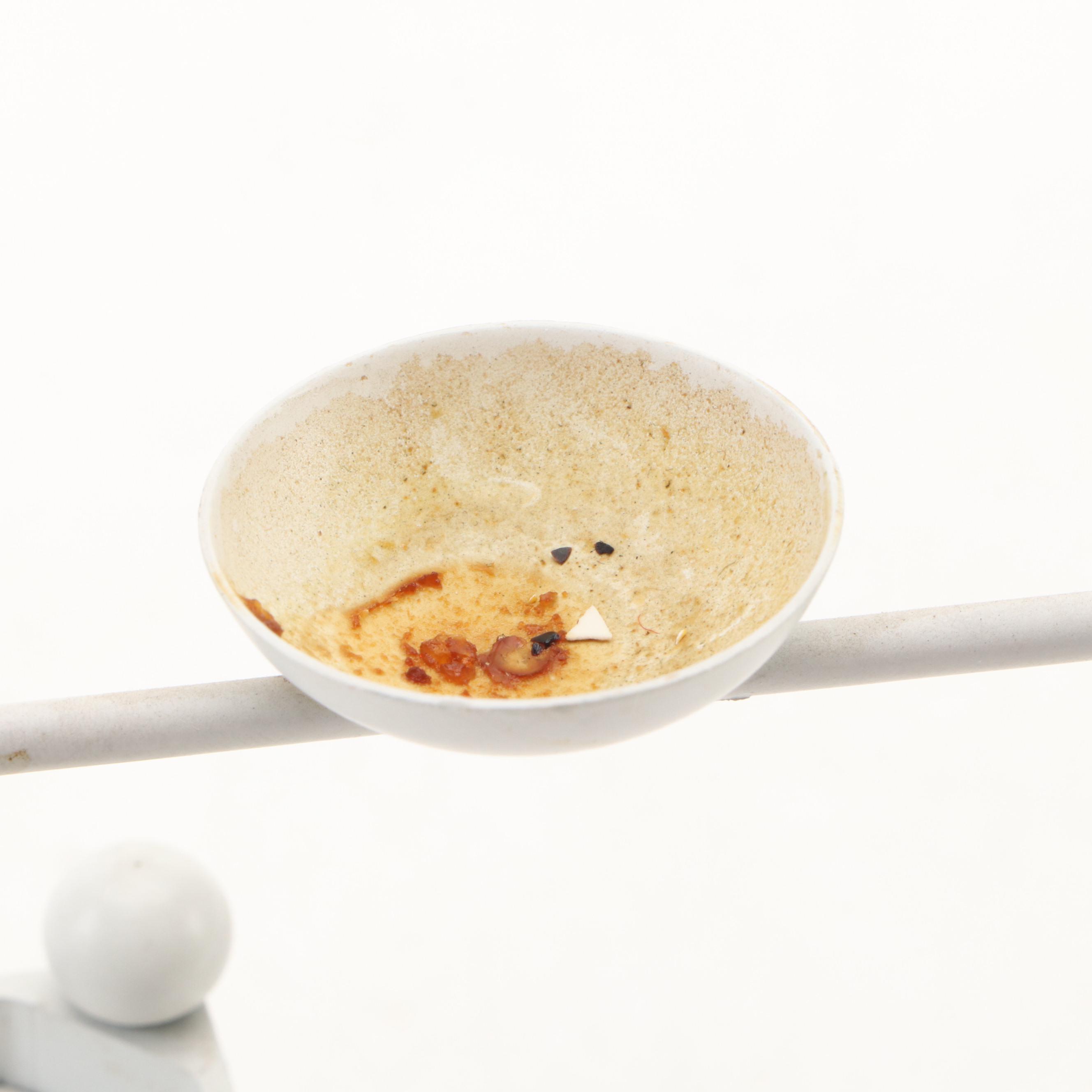 Eastern European Style Hand-Painted Eggs with Metal Tree Display Stand