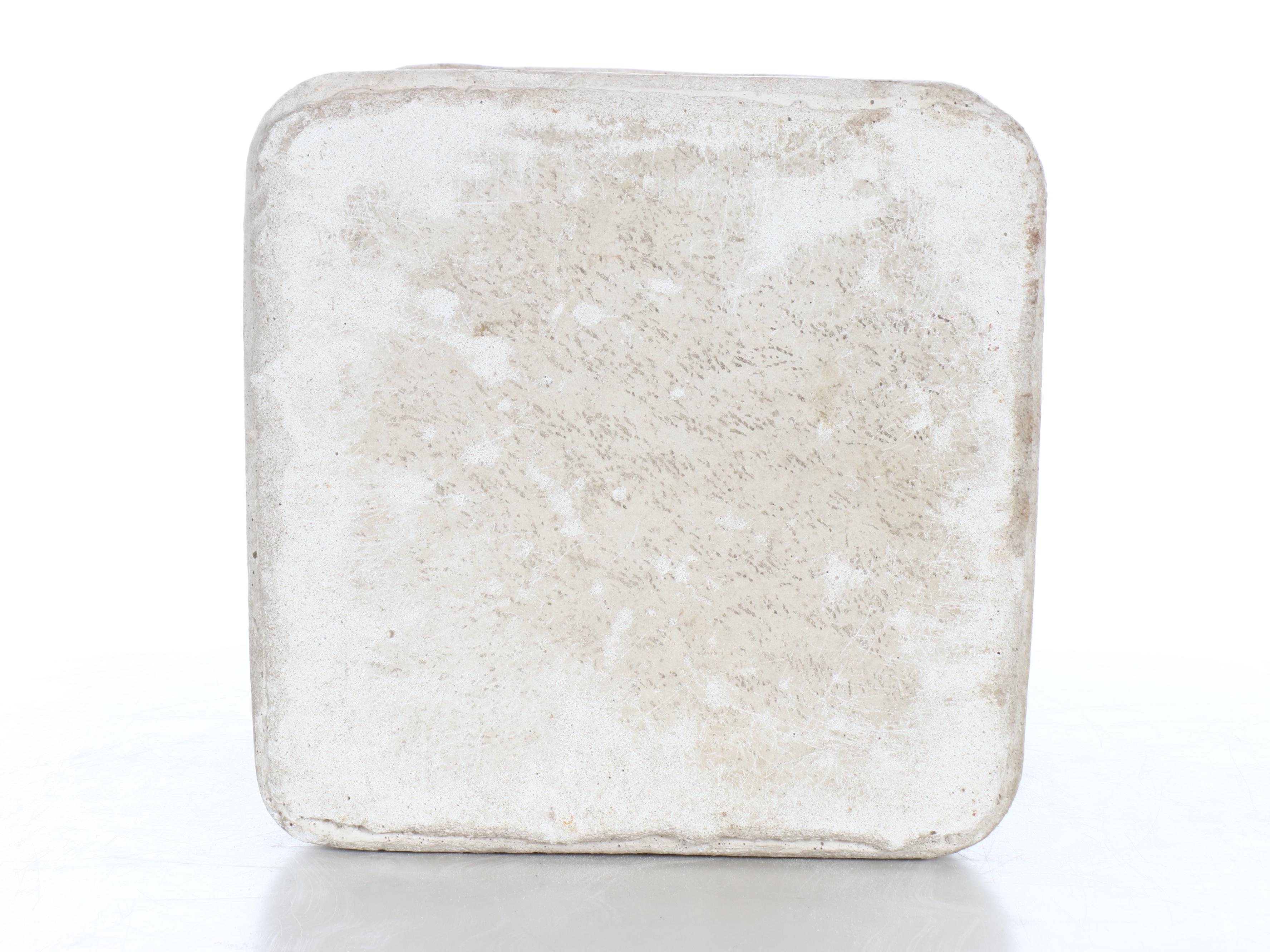 Neoclassical Style Stone Garden Seat