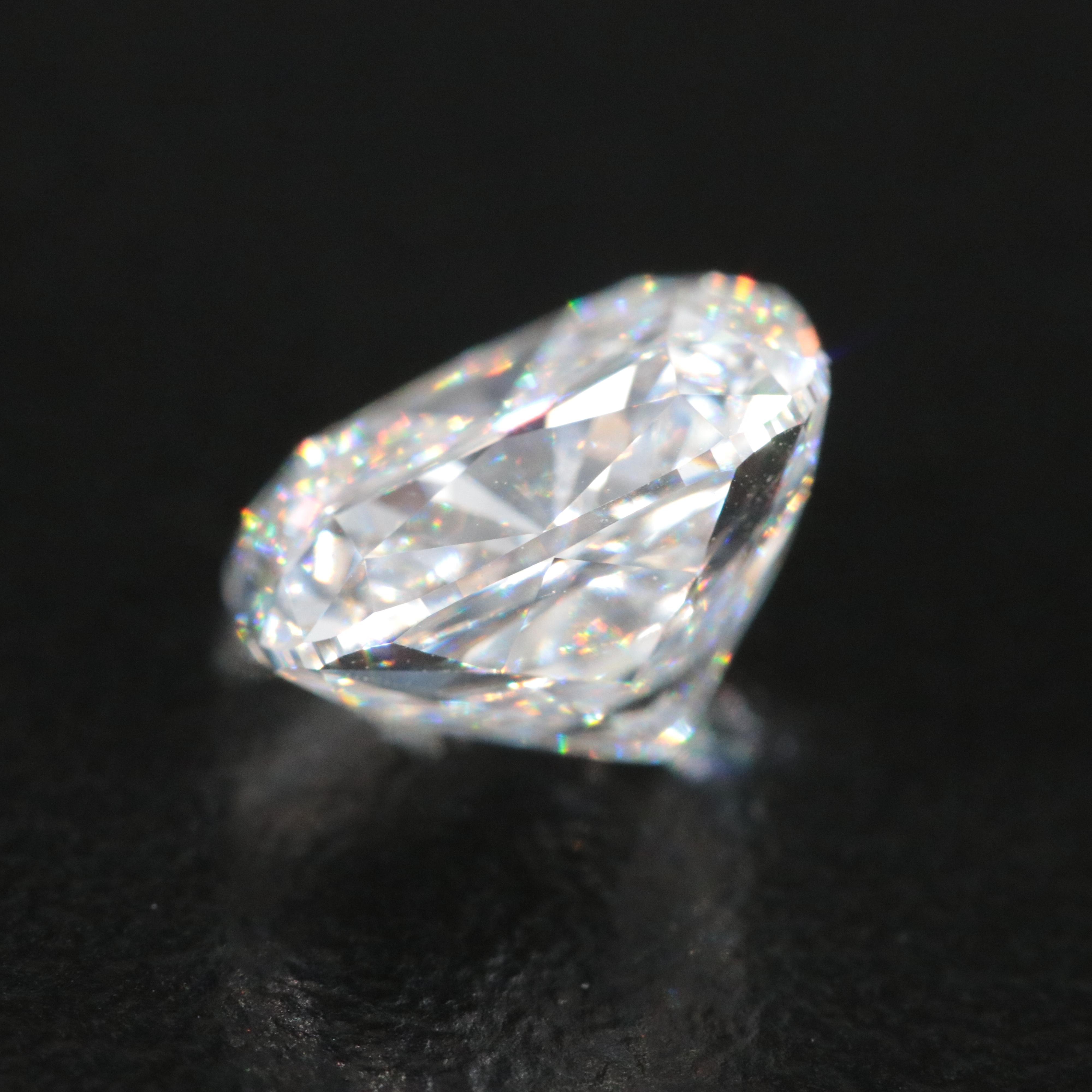 Loose 3.09 CT Lab Grown Diamond with IGI Report