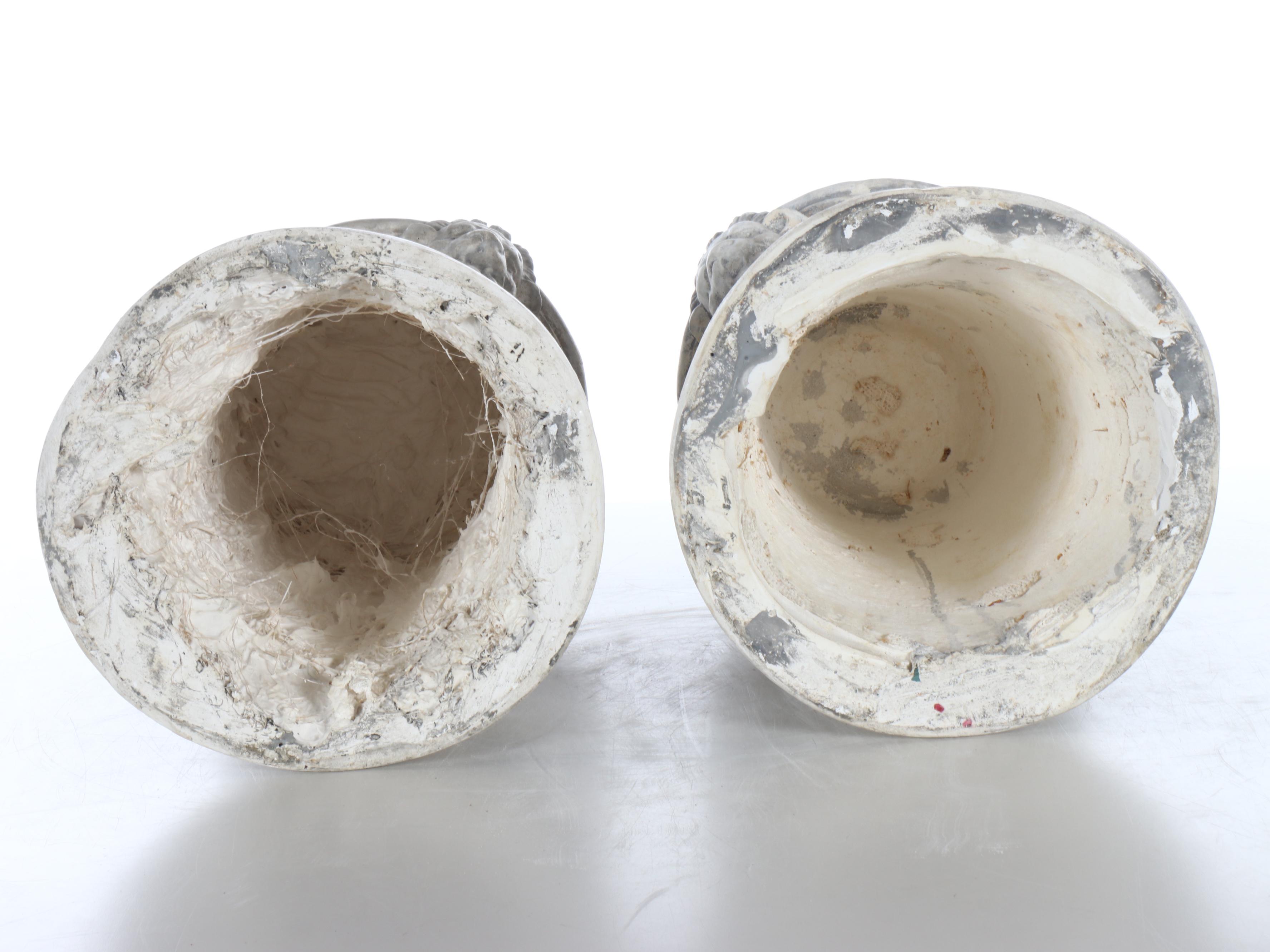 Neoclassical Style Stone Garden Seats