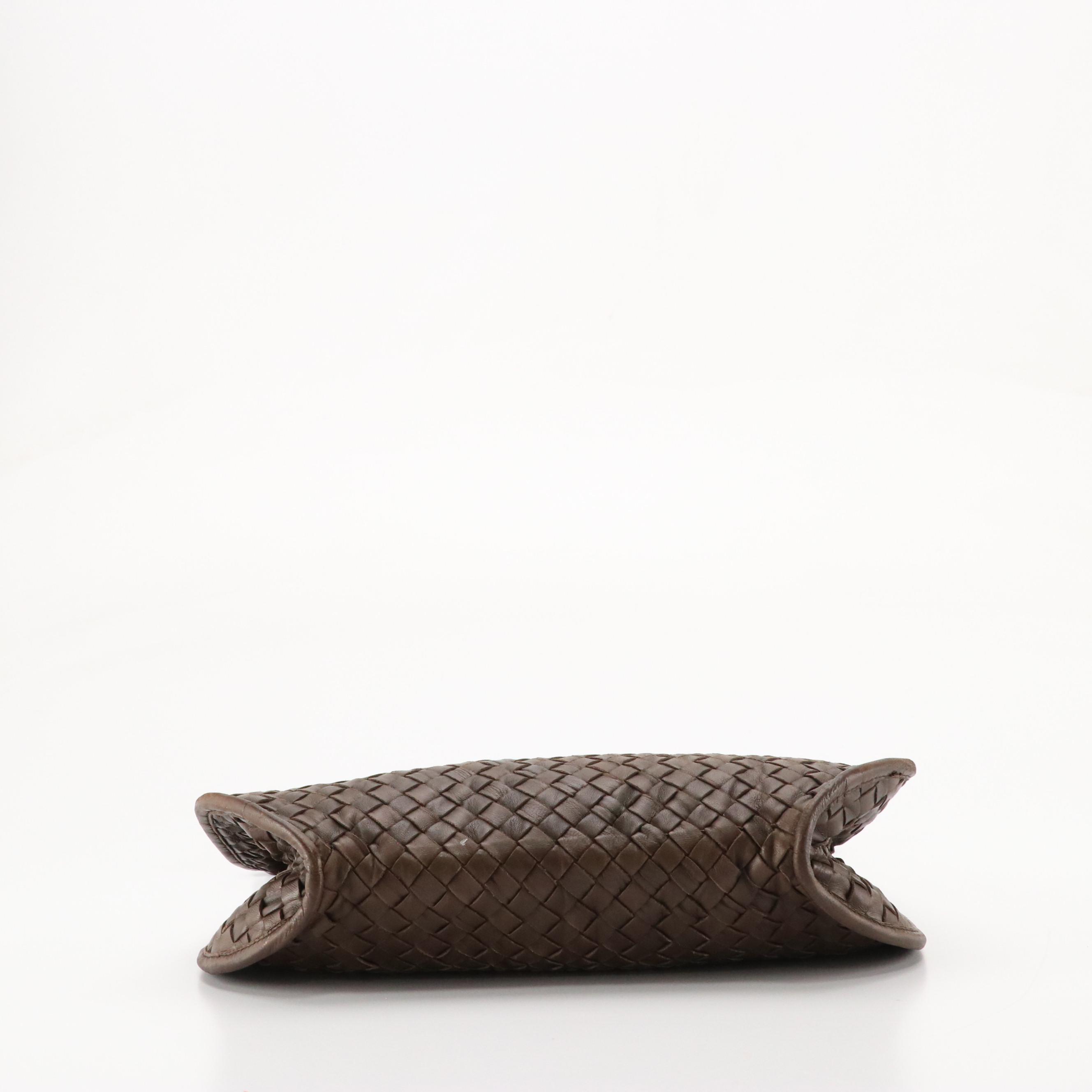 Bottega Veneta Shoulder Bag in Intrecciato Leather