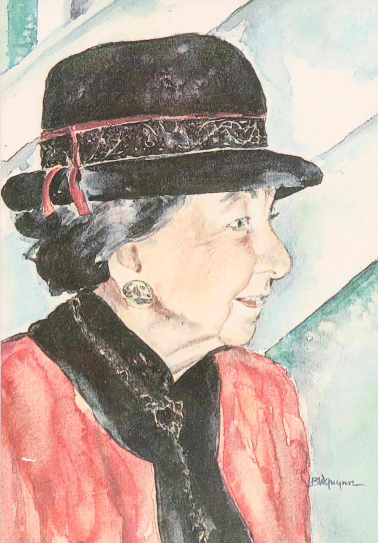 Hand-Colored Portrait Photograph of Young Boy and Various Prints