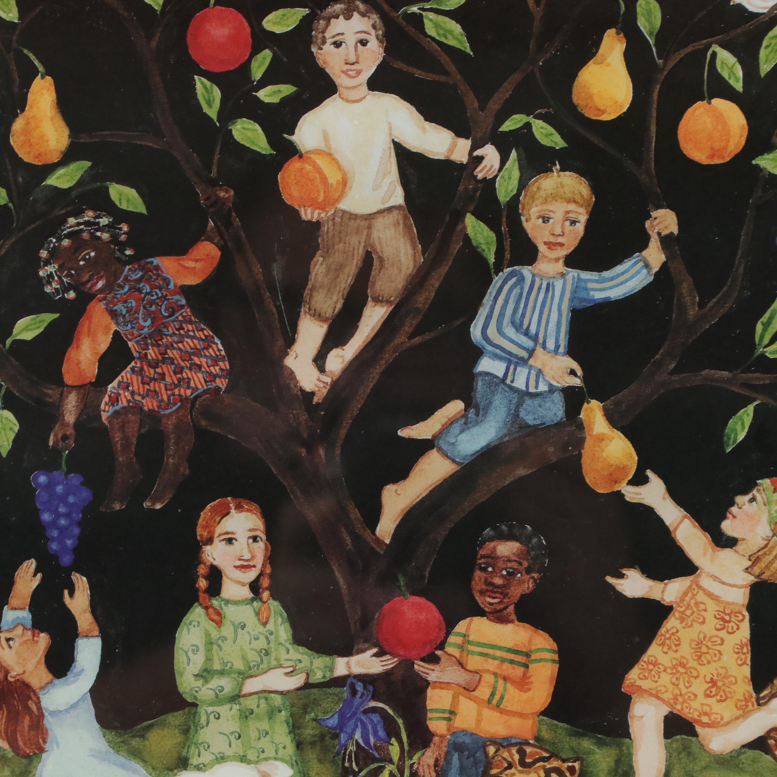 E. Adele Schluge Offset Lithograph Poster "Share Peace," Circa 1999