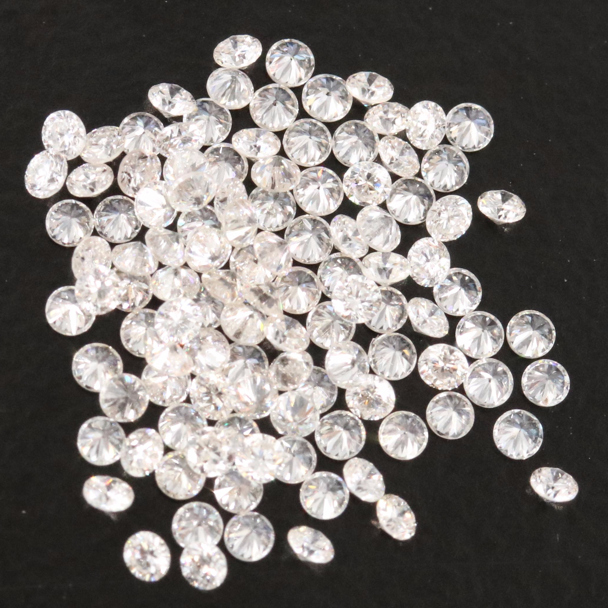 Loose 1.00 CTW Lab Grown Diamonds