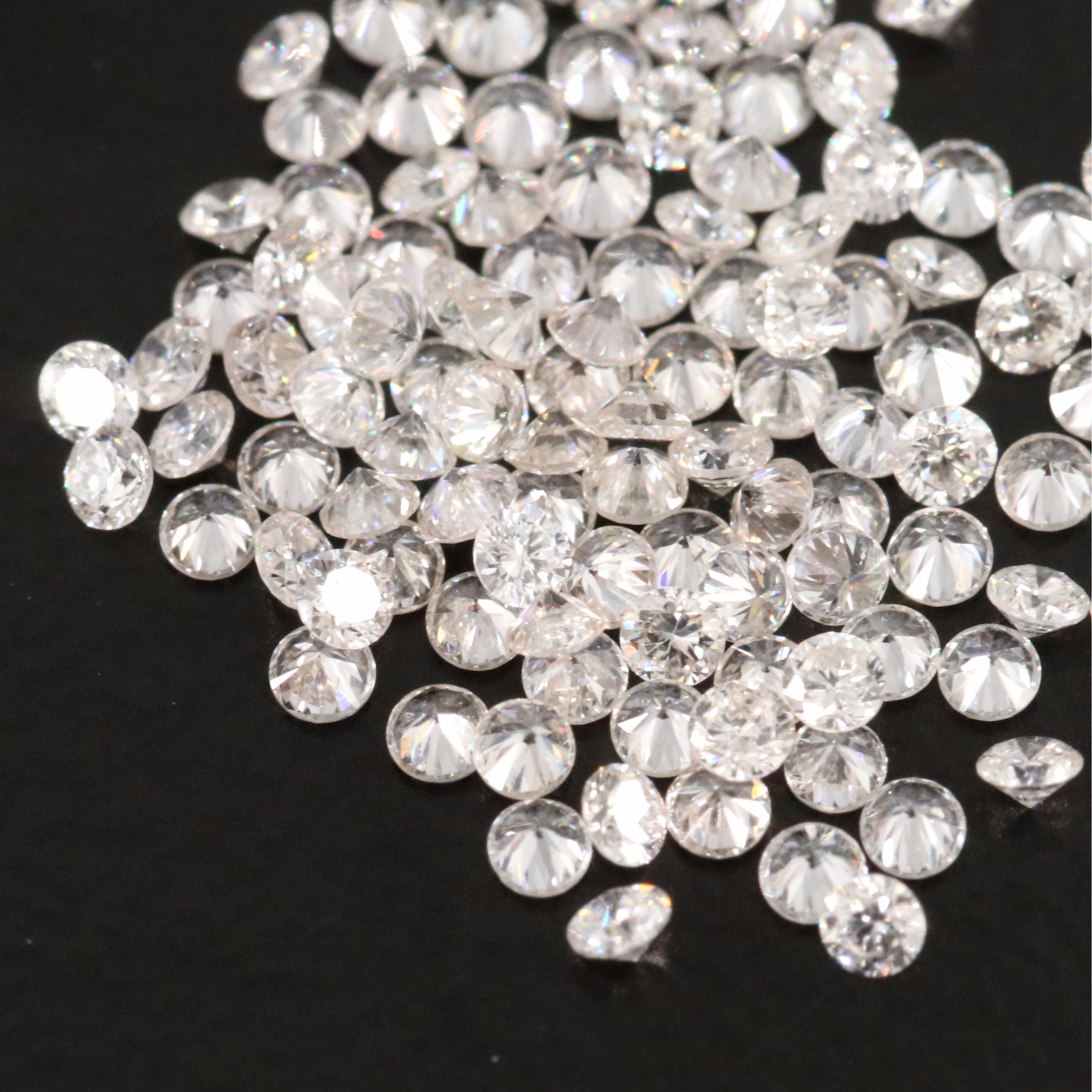Loose 1.00 CTW Lab Grown Diamonds