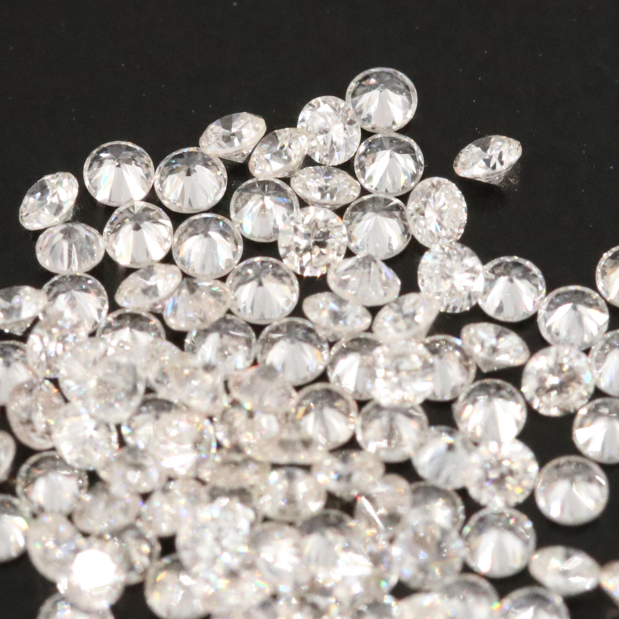 Loose 1.00 CTW Lab Grown Diamonds