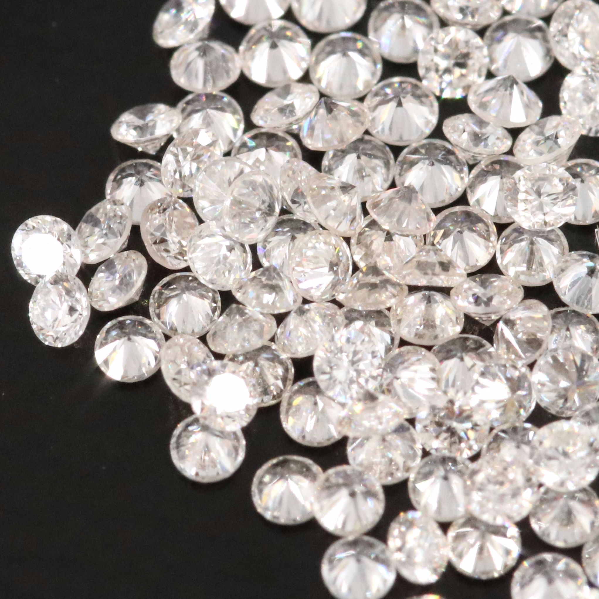 Loose 1.00 CTW Lab Grown Diamonds