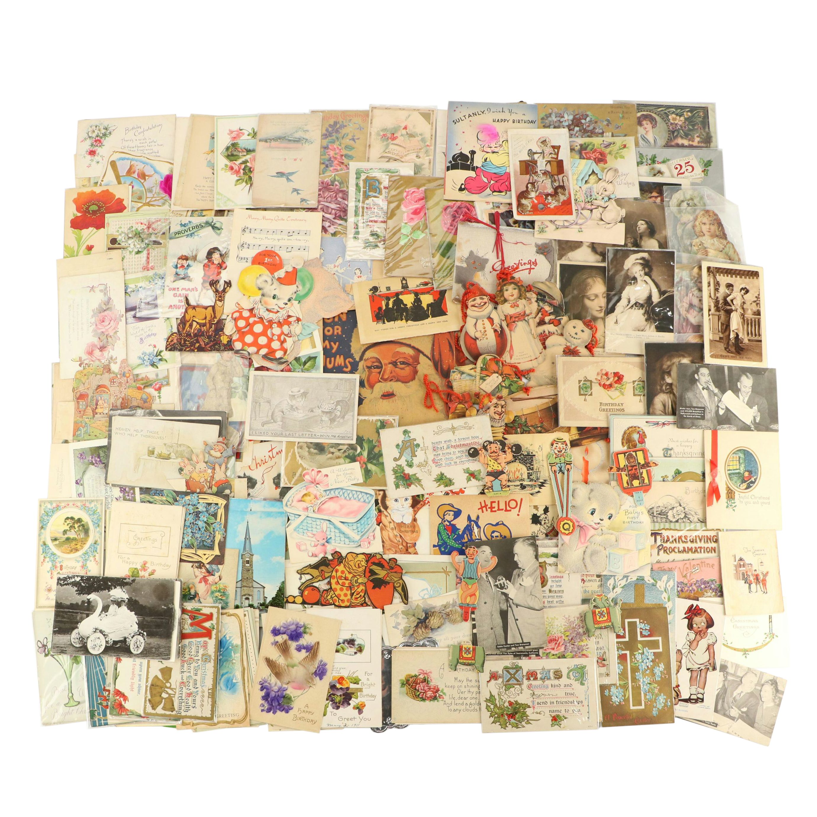 Christmas with Other Postcards, Greeting Cards, Activity Book and More