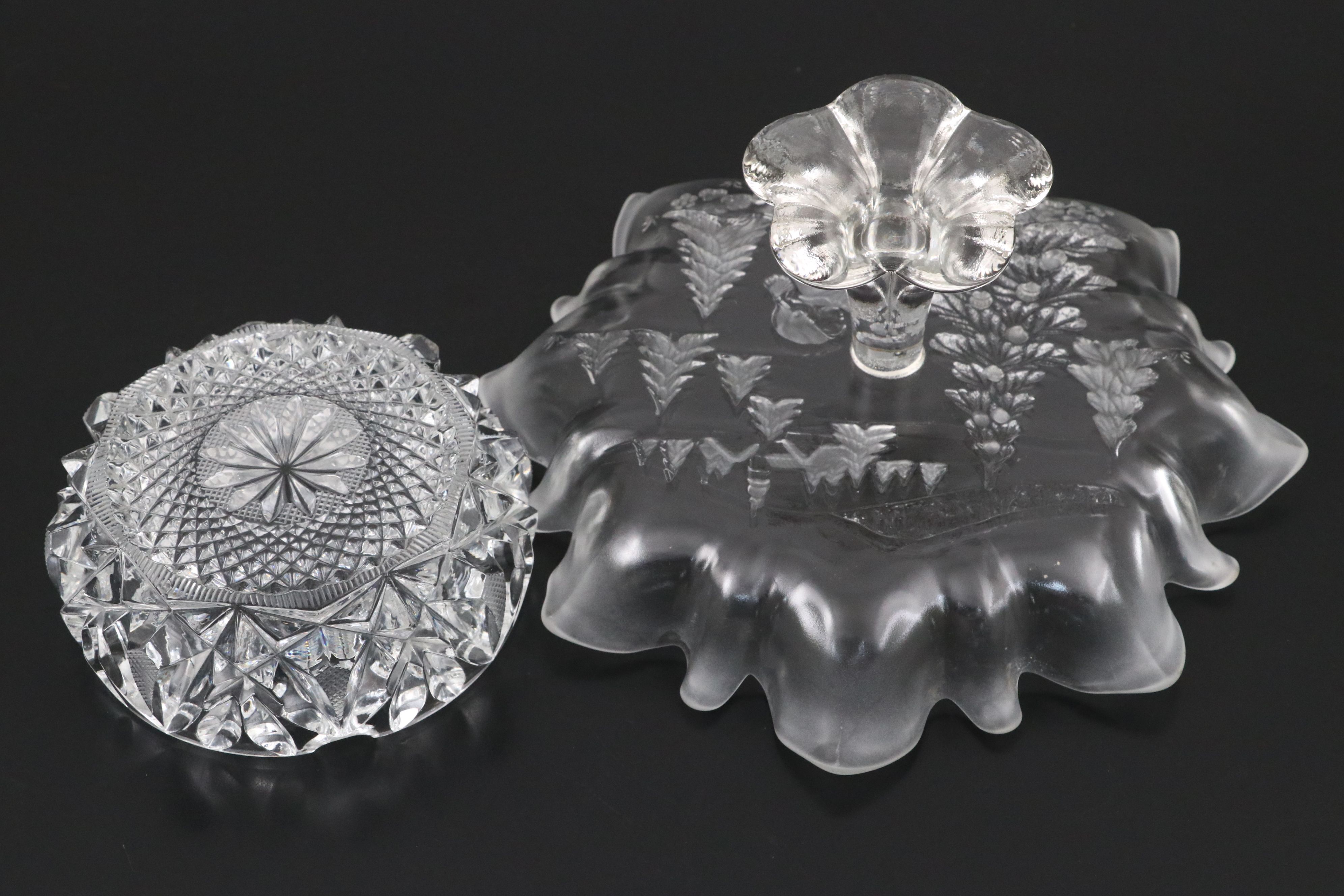 Richards & Hartley Cupid and Venus with Other EAPG  Pitcher and Other Tableware