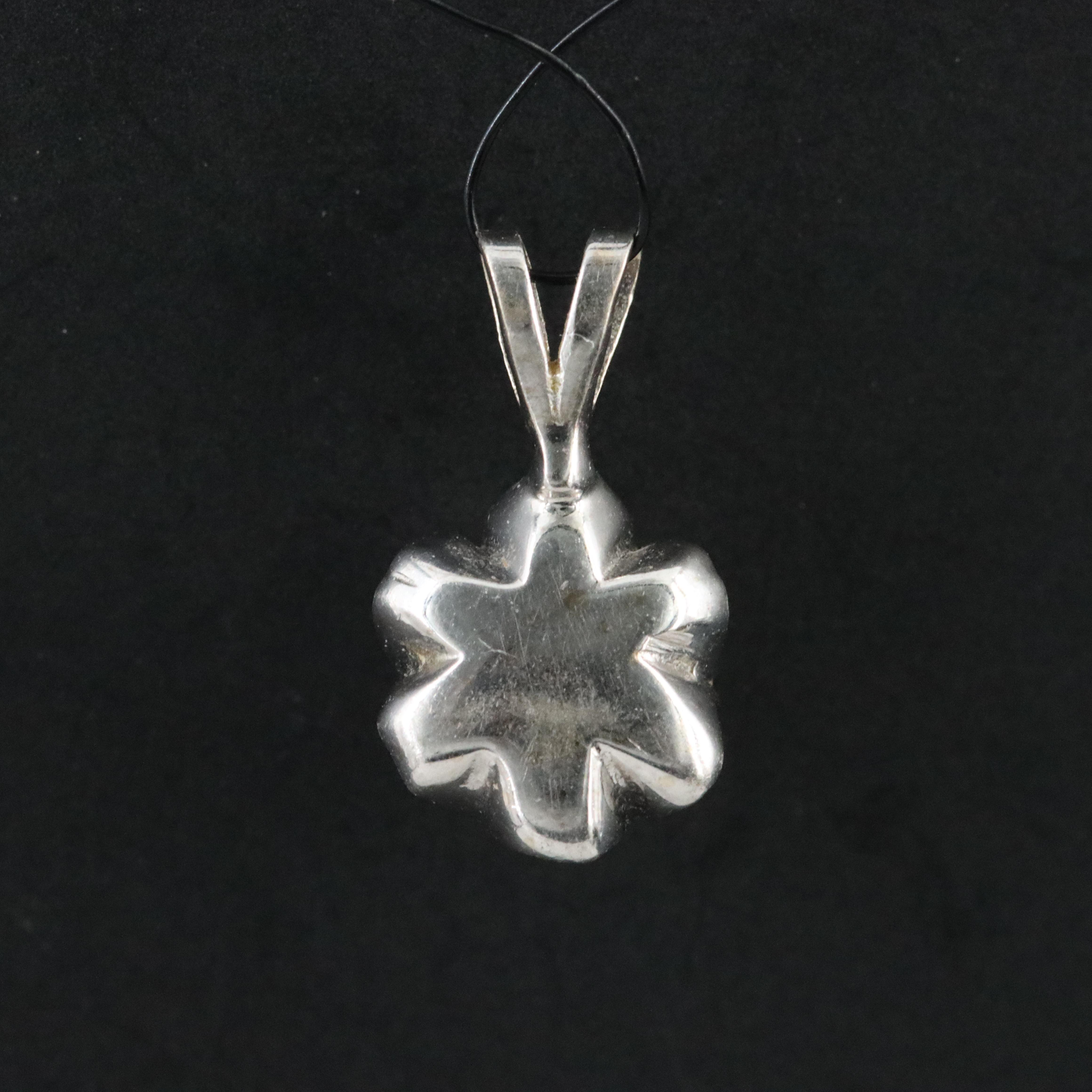 14K Star Sapphire Pendant