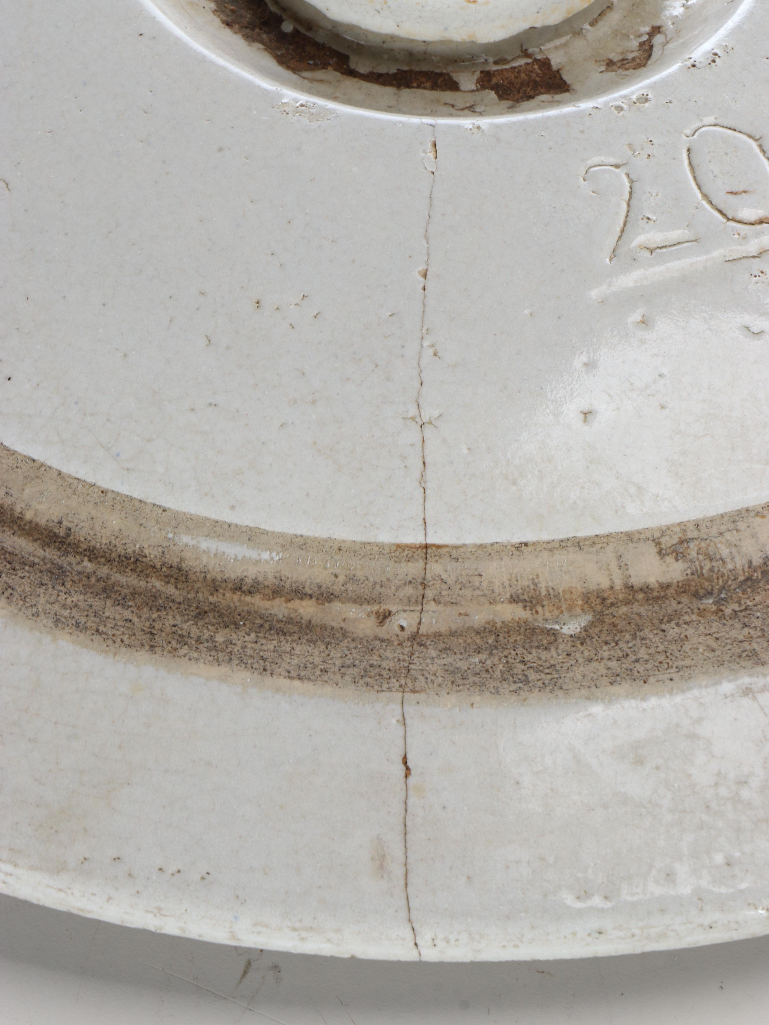 Large Star Stoneware Crock