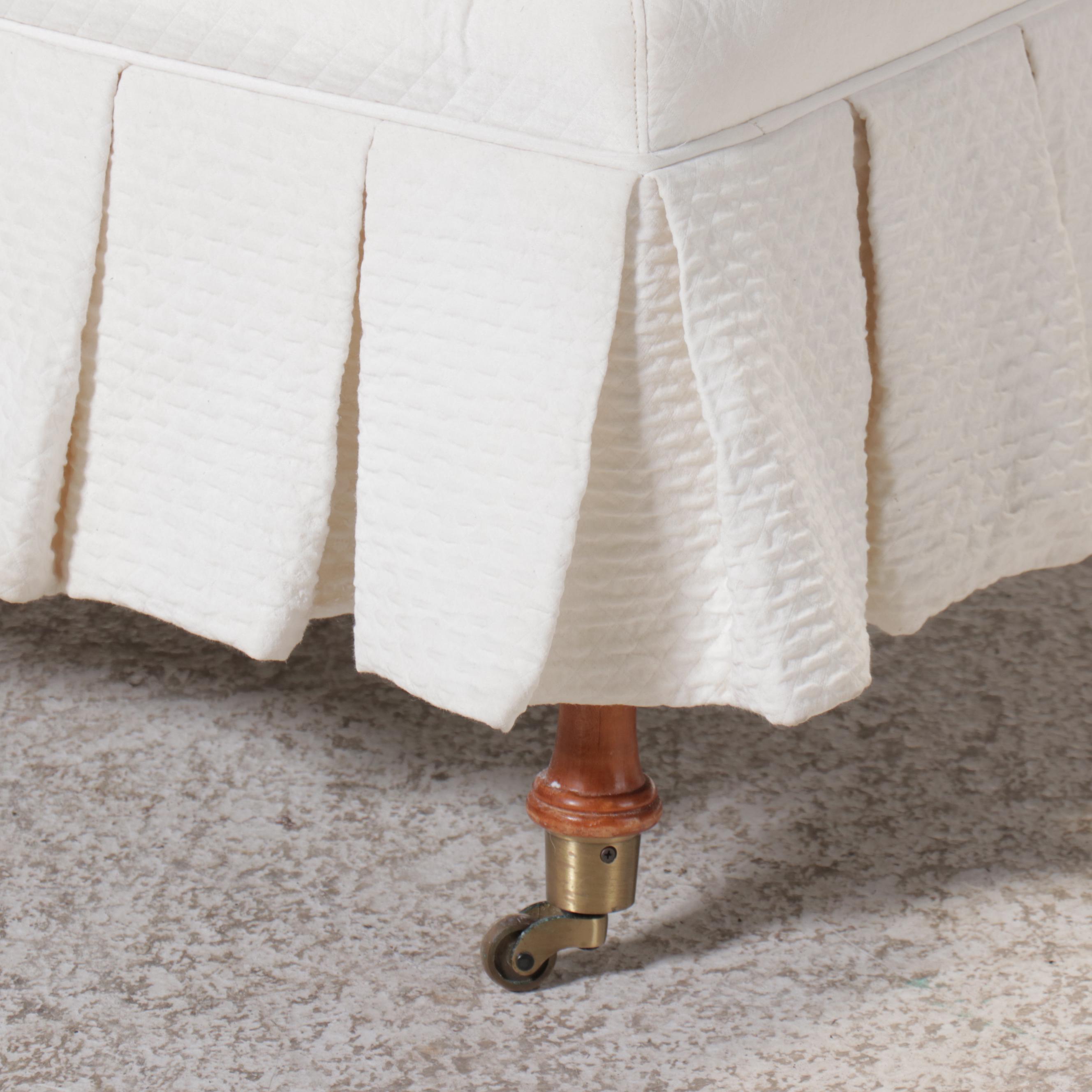 Pair of Pembrook Chair Corp. Slipper Chairs