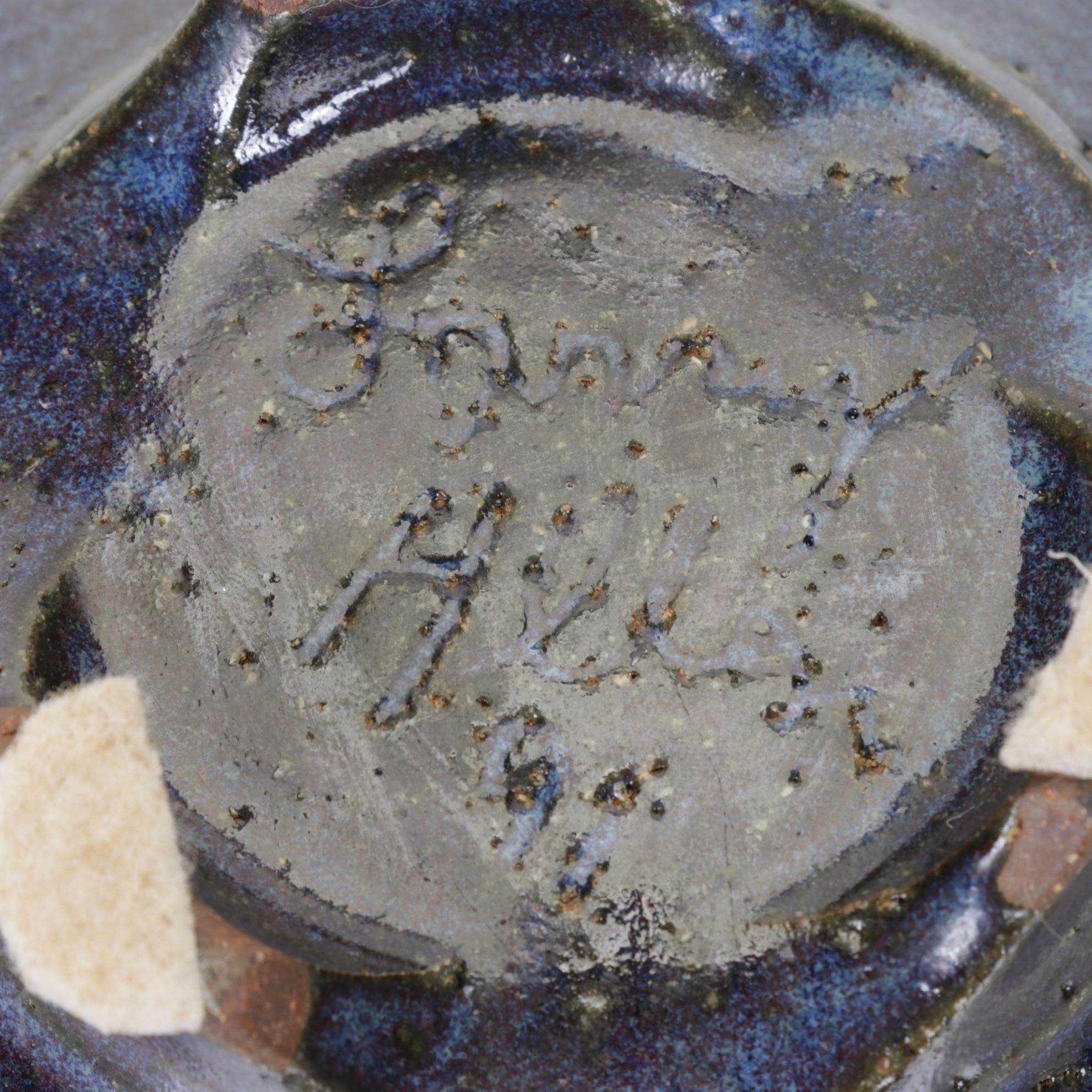 Dirtworks Wheel Thrown Round Pottery Dish with Two Pottery Bowls