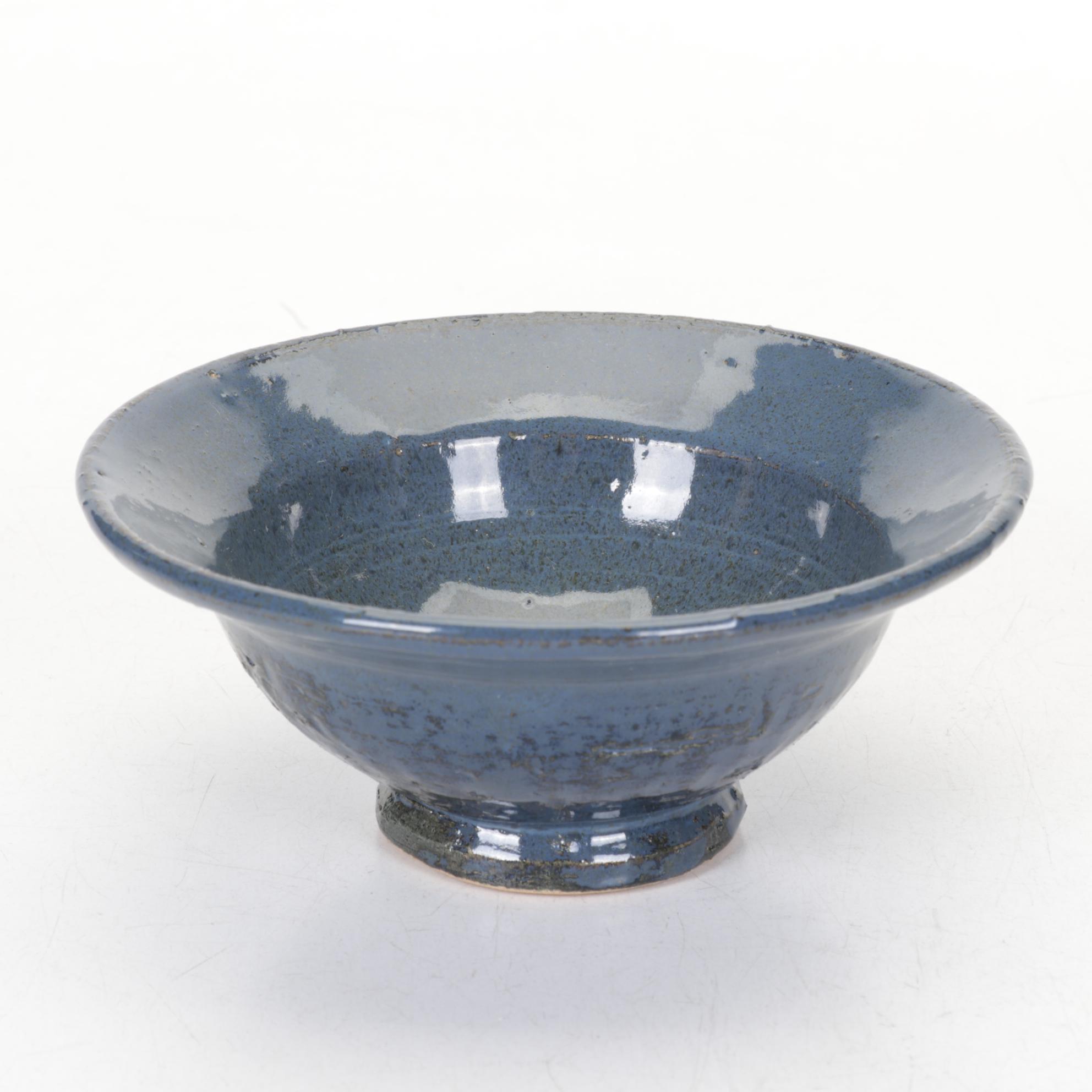 Dirtworks Wheel Thrown Round Pottery Dish with Two Pottery Bowls