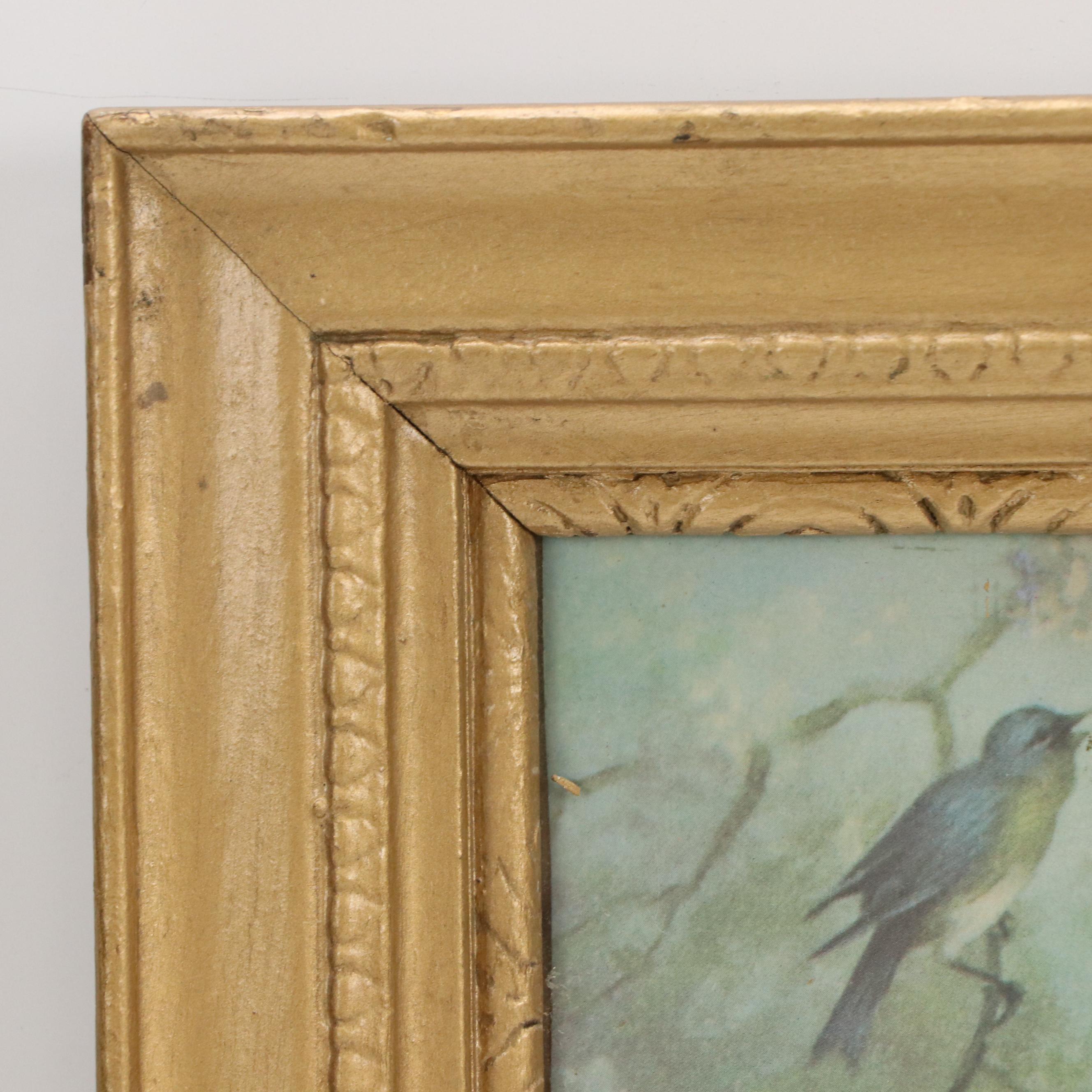 Offset Lithograph After Zula Kenyon "Song of the Bluebird," 20th Century