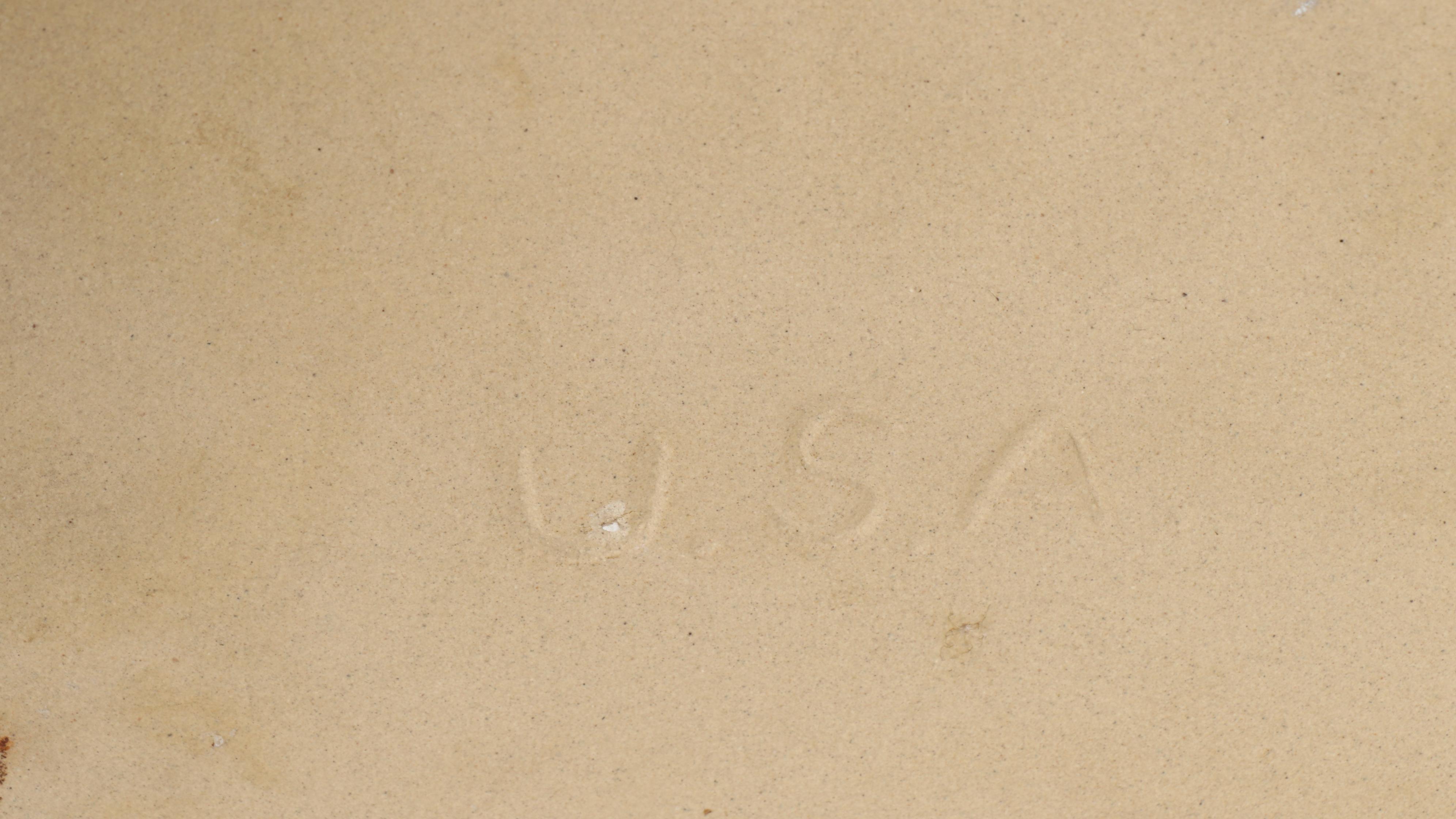 Robinson Ransbottom Crown with Other Two-Tone Five Gallon Stoneware Crocks