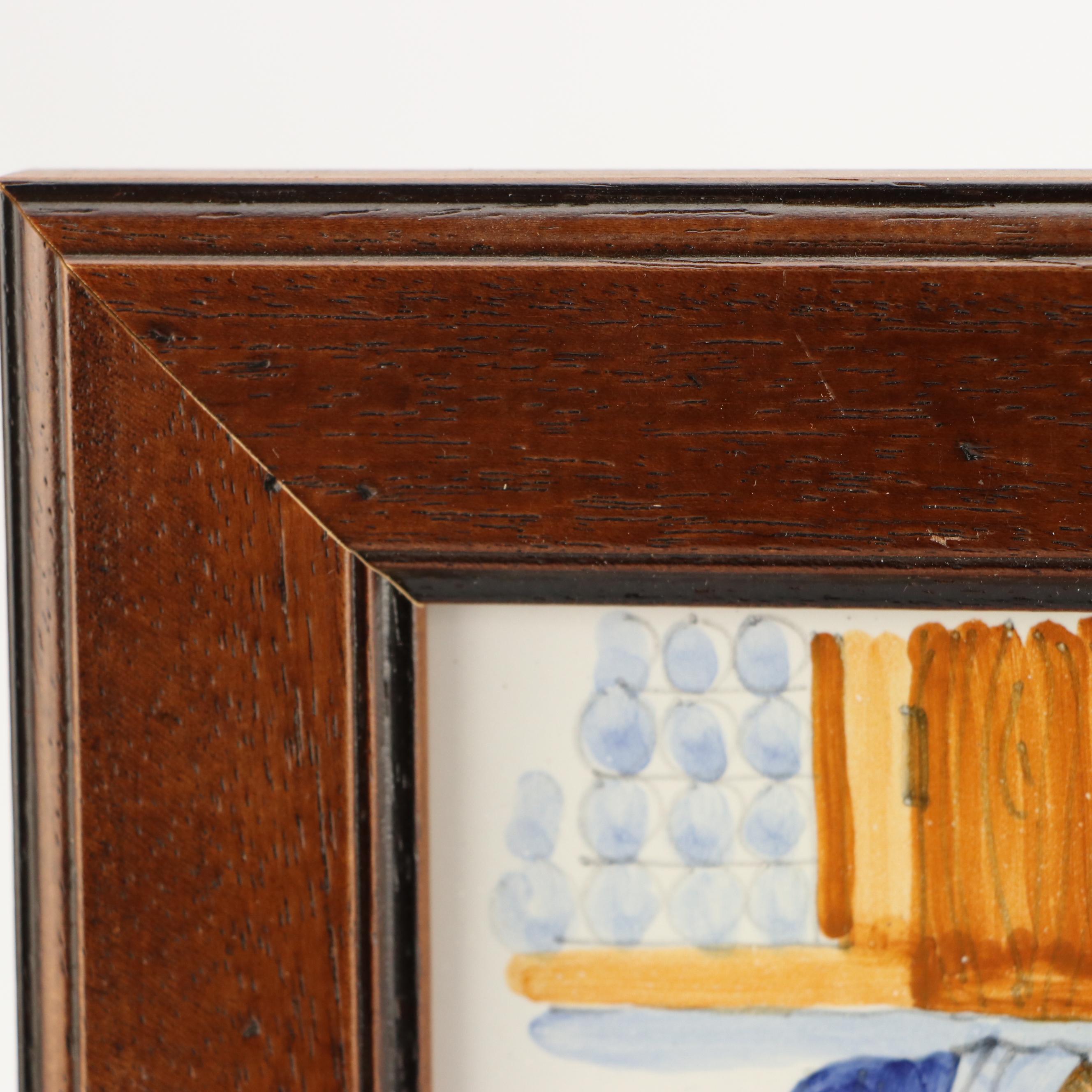 Italian Majolica Tradesmen Ceramics Tiles