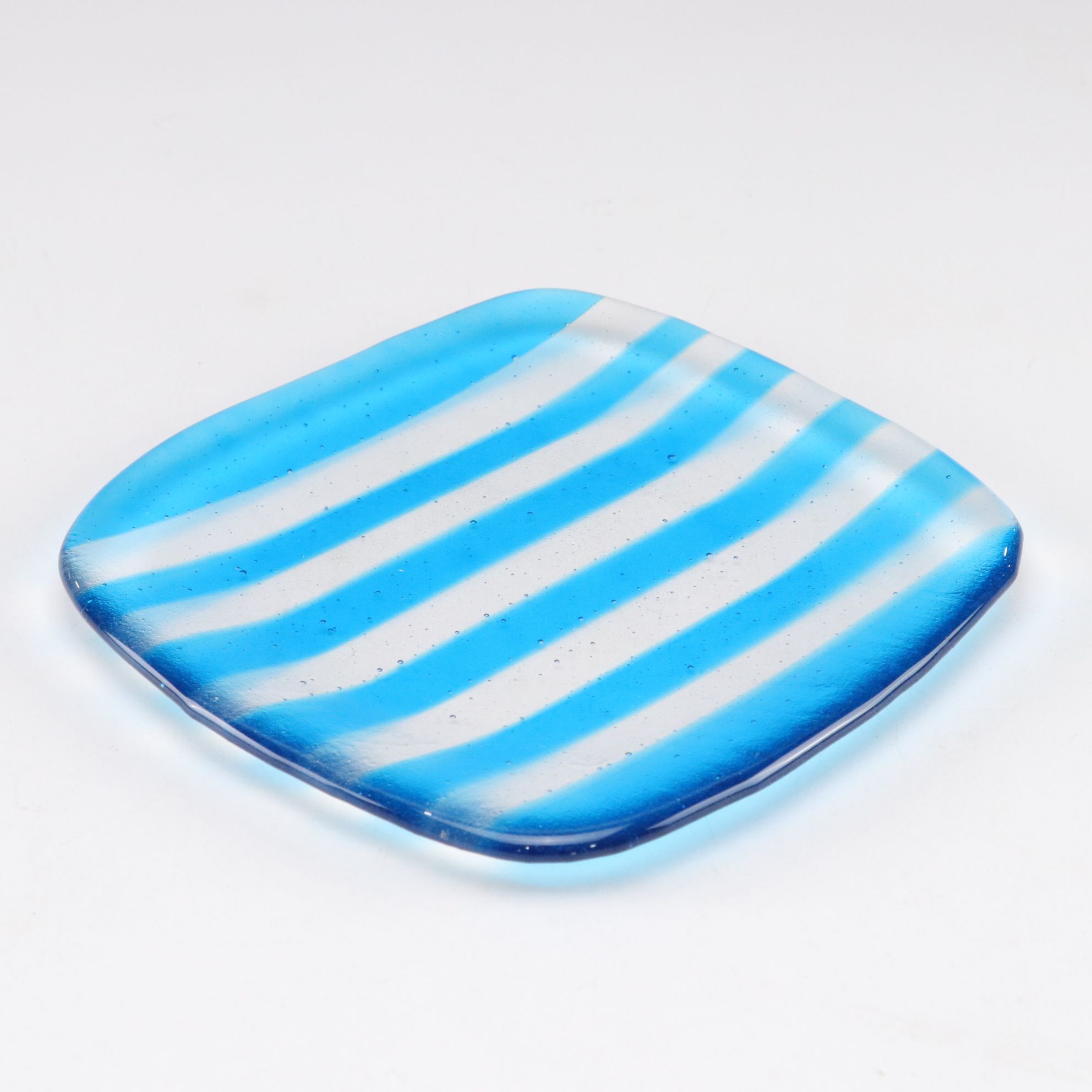 Art Glass Vases and Small  Plates, 21st Century