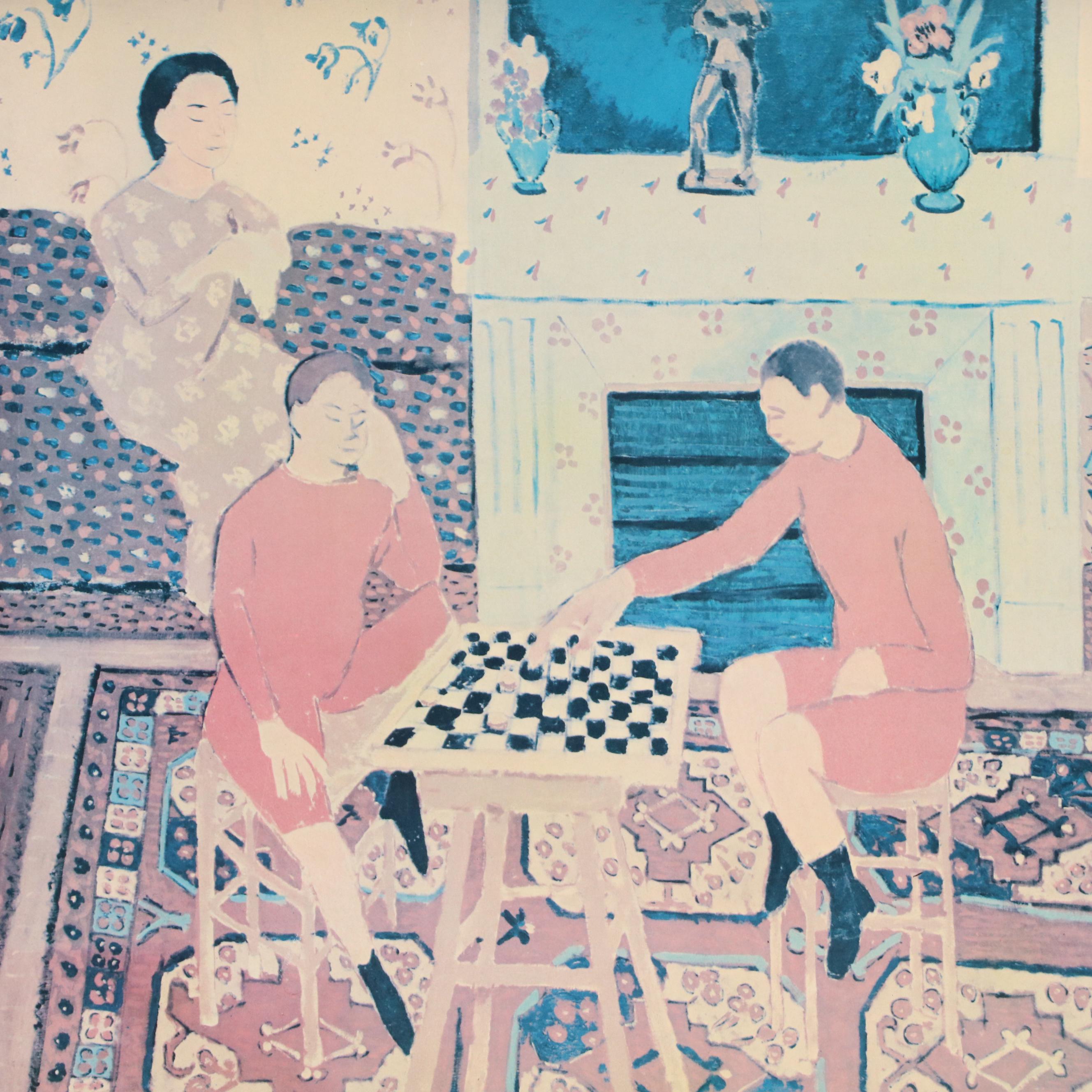 Offset Lithograph After Henri Matisse "The Painter's Family"