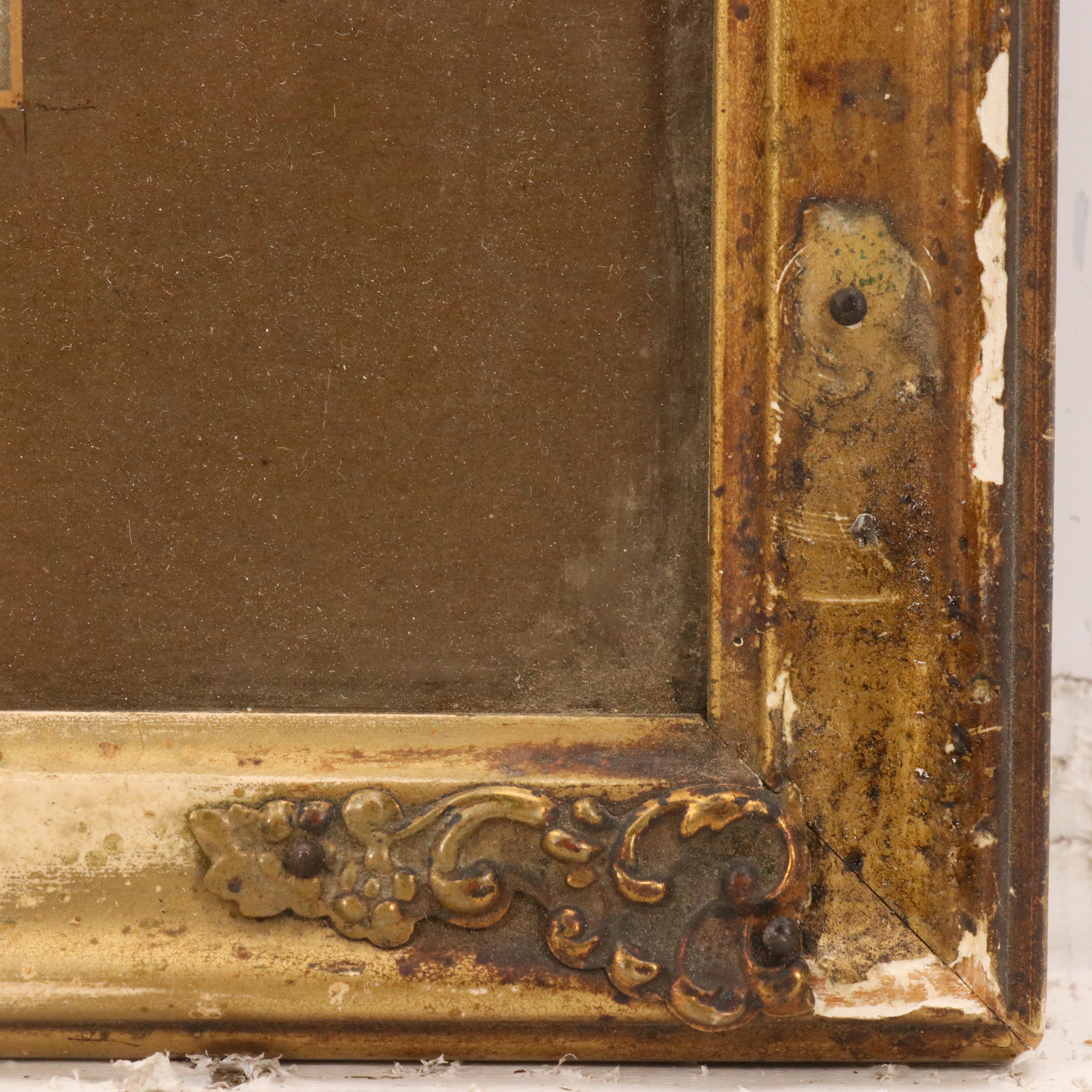 After William Henry Trood Letterpress Halftone "Meal Time"