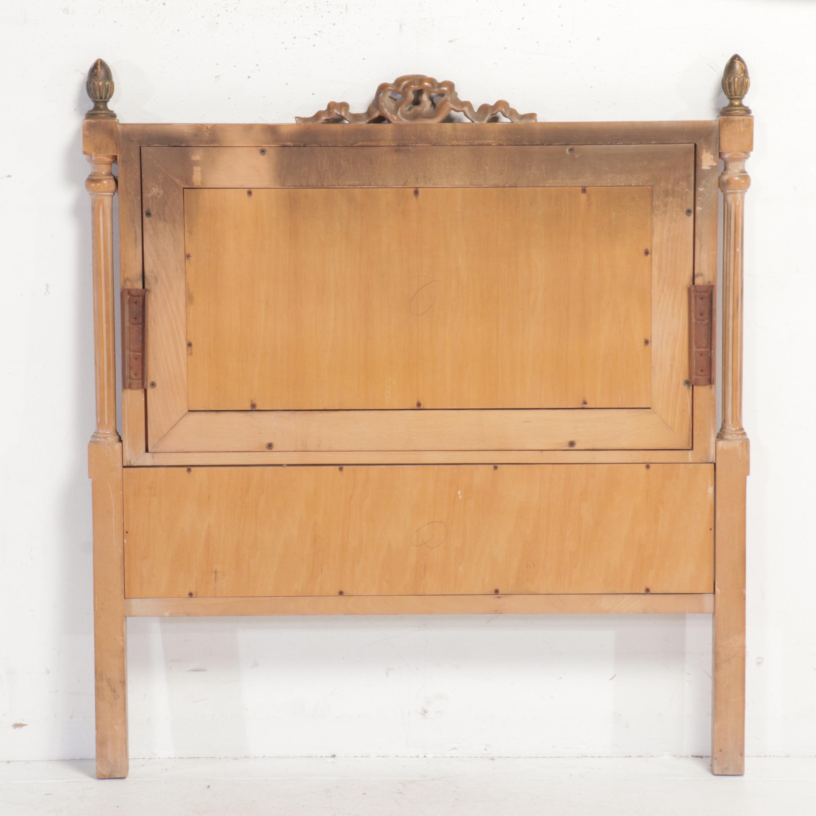 Louis XV Style Twin Size Headboard