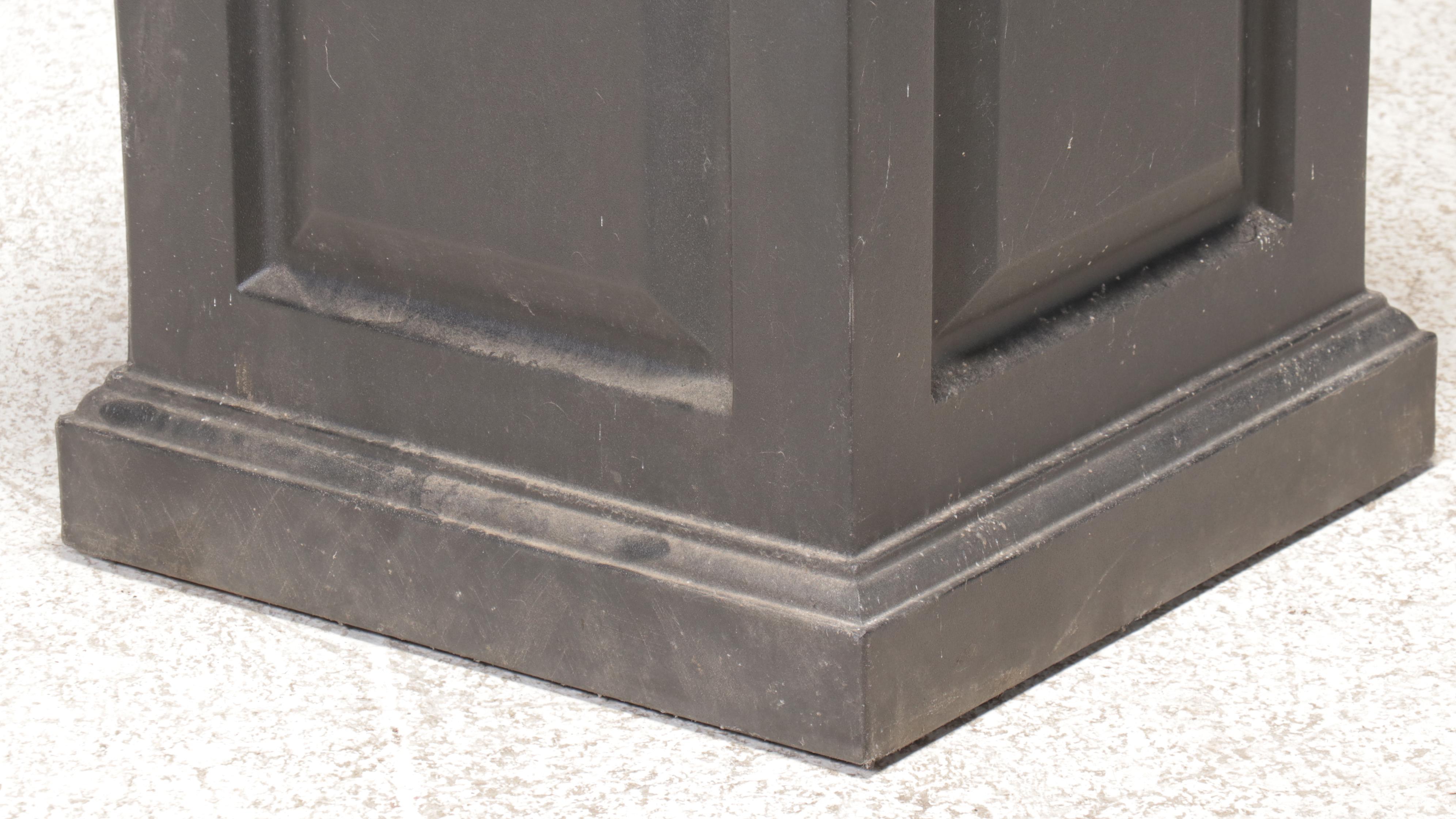 Pair of Plastic Outdoor Storage Bins