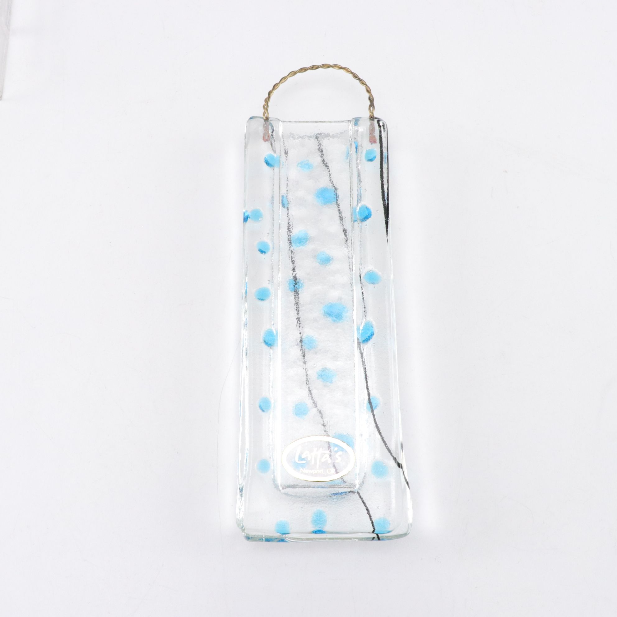 Art Glass Sun Catcher and Wall Pocket and Two Bowls