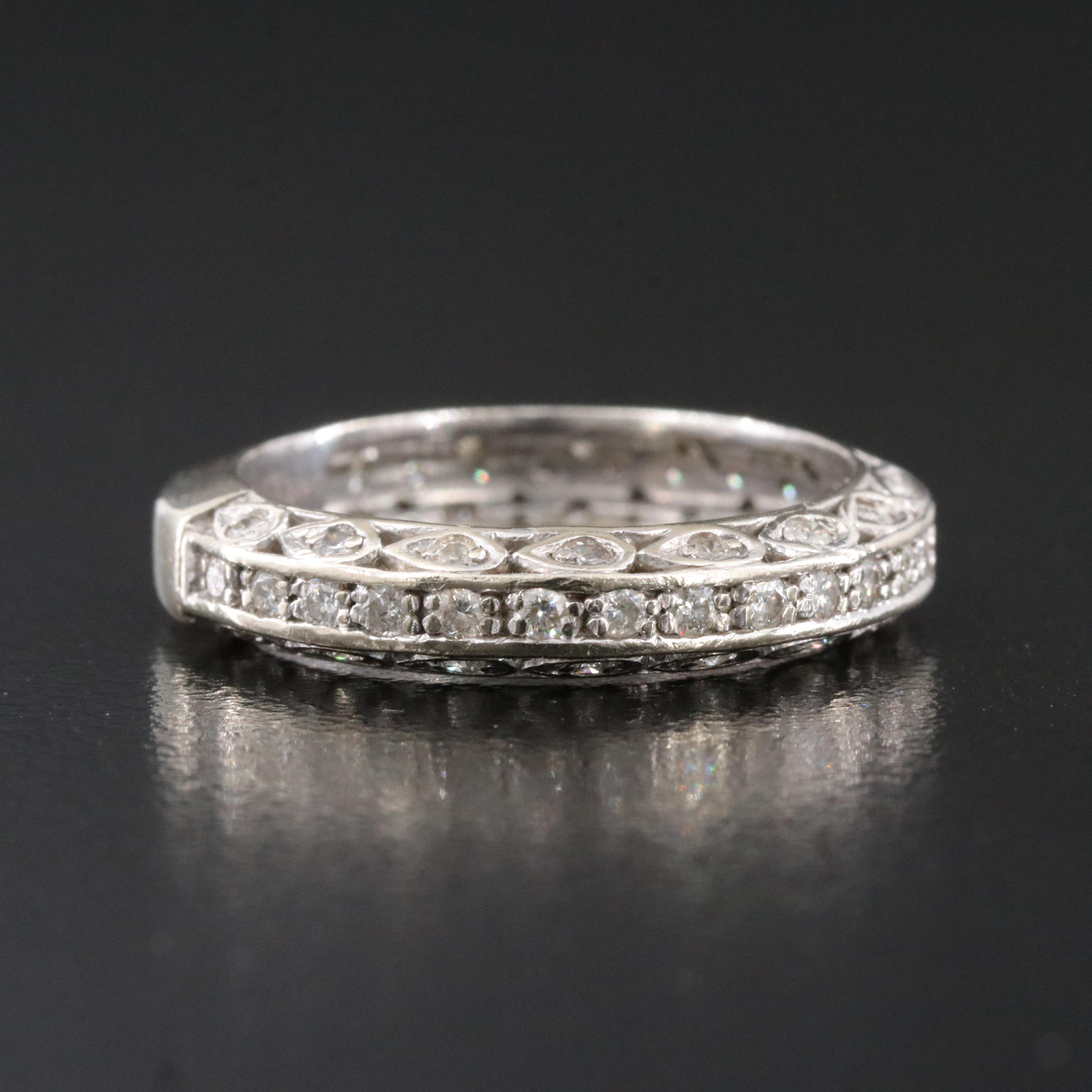 14K 0.78 CTW Diamond Band