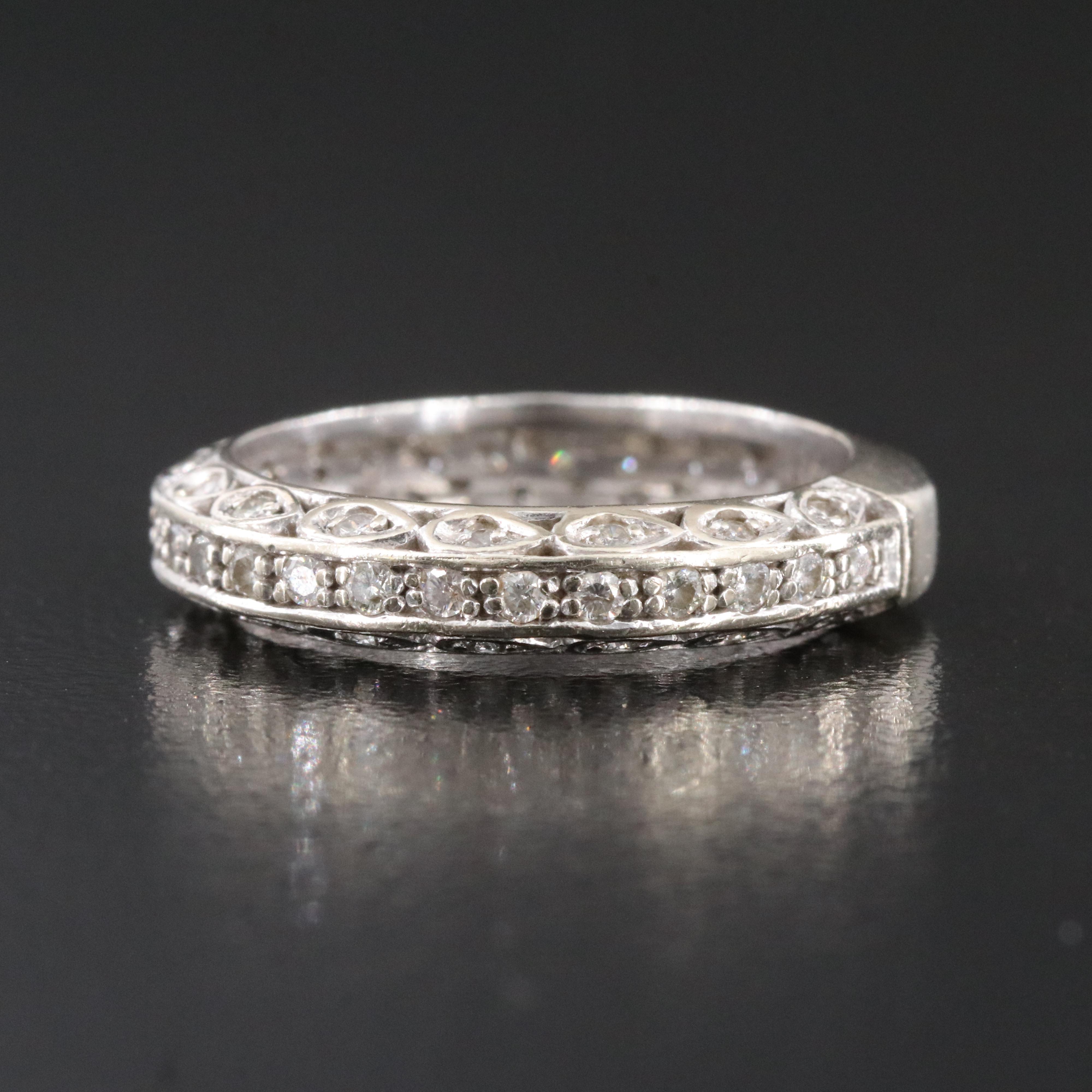 14K 0.78 CTW Diamond Band