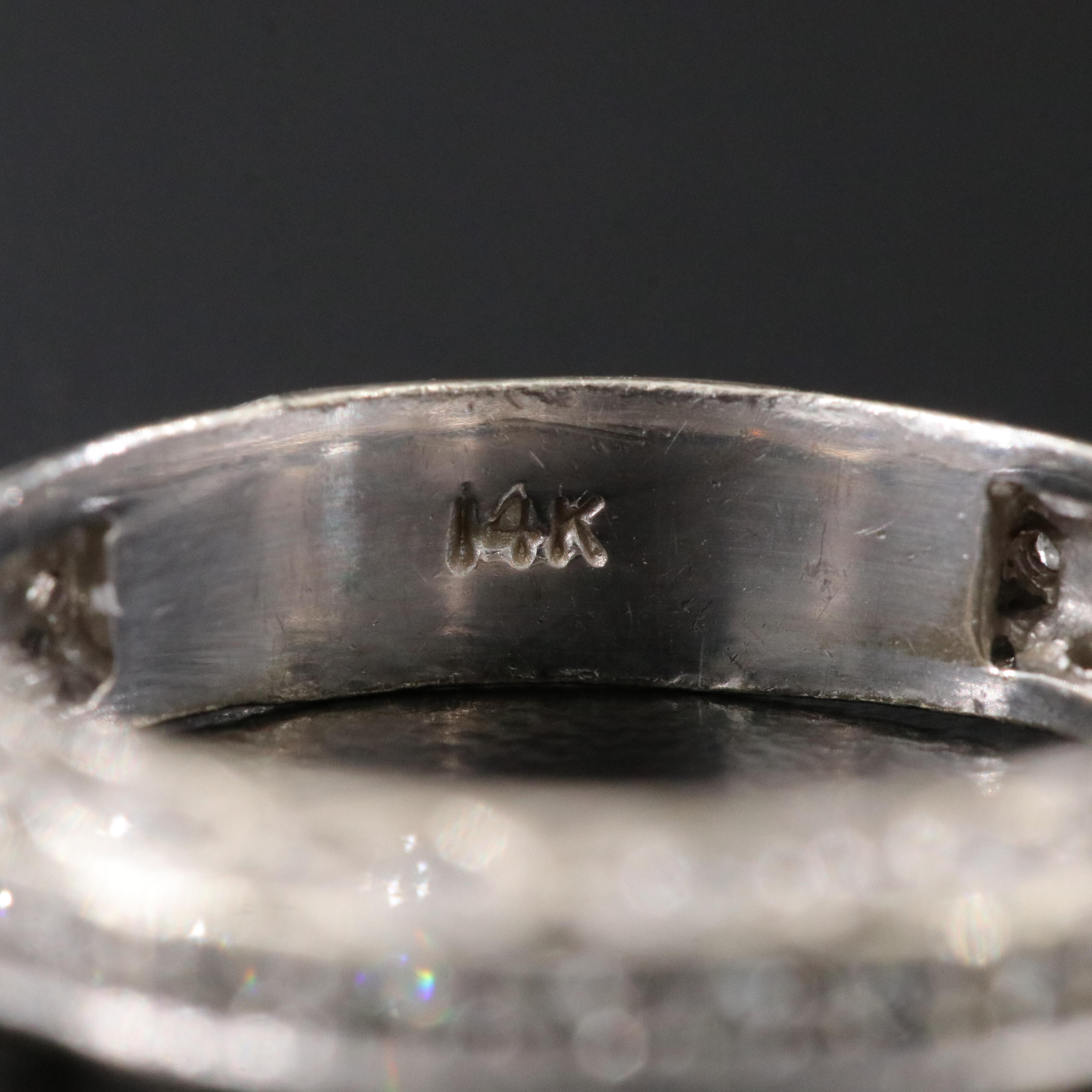 14K 0.78 CTW Diamond Band