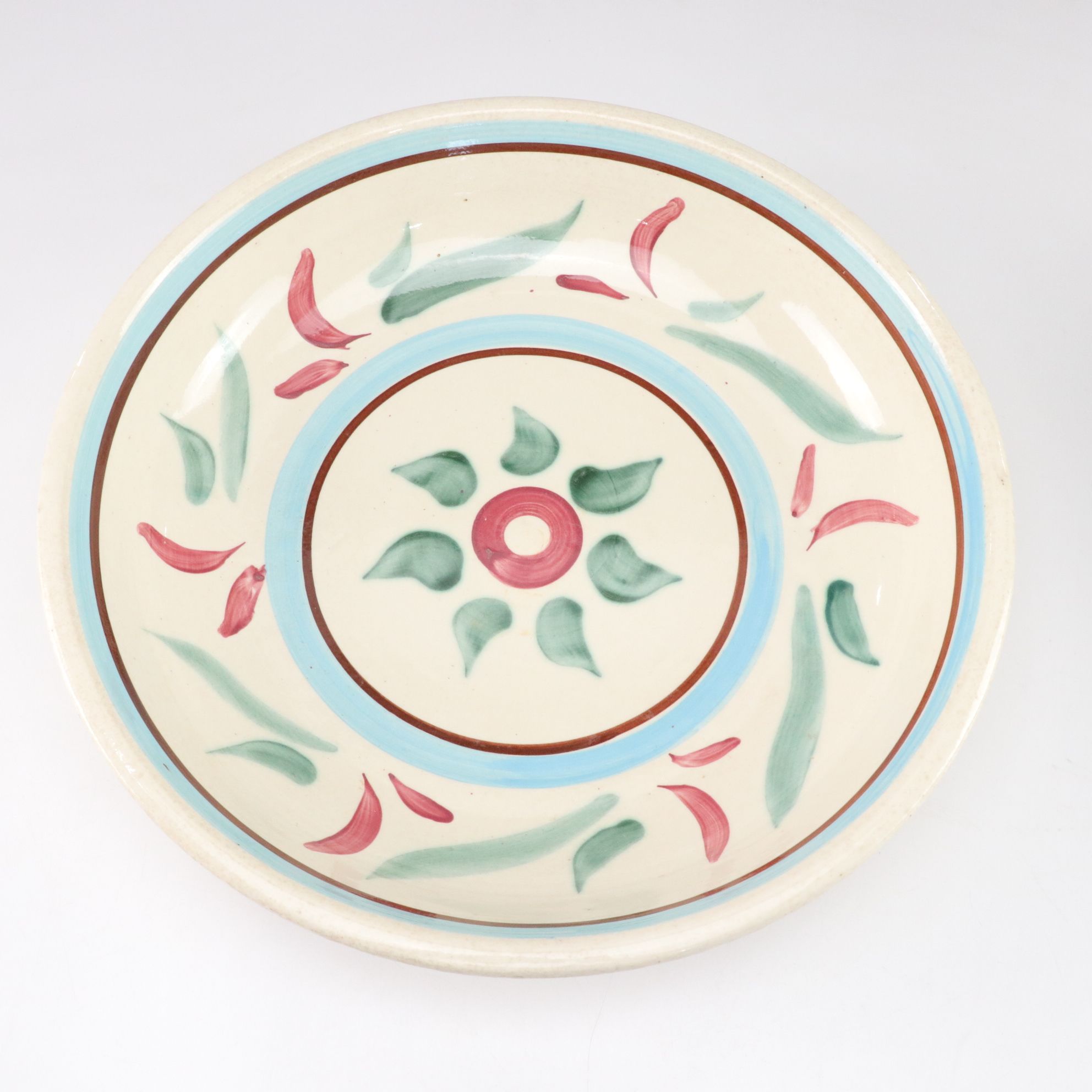 Two Hand-Decorated Ceramic Bowls