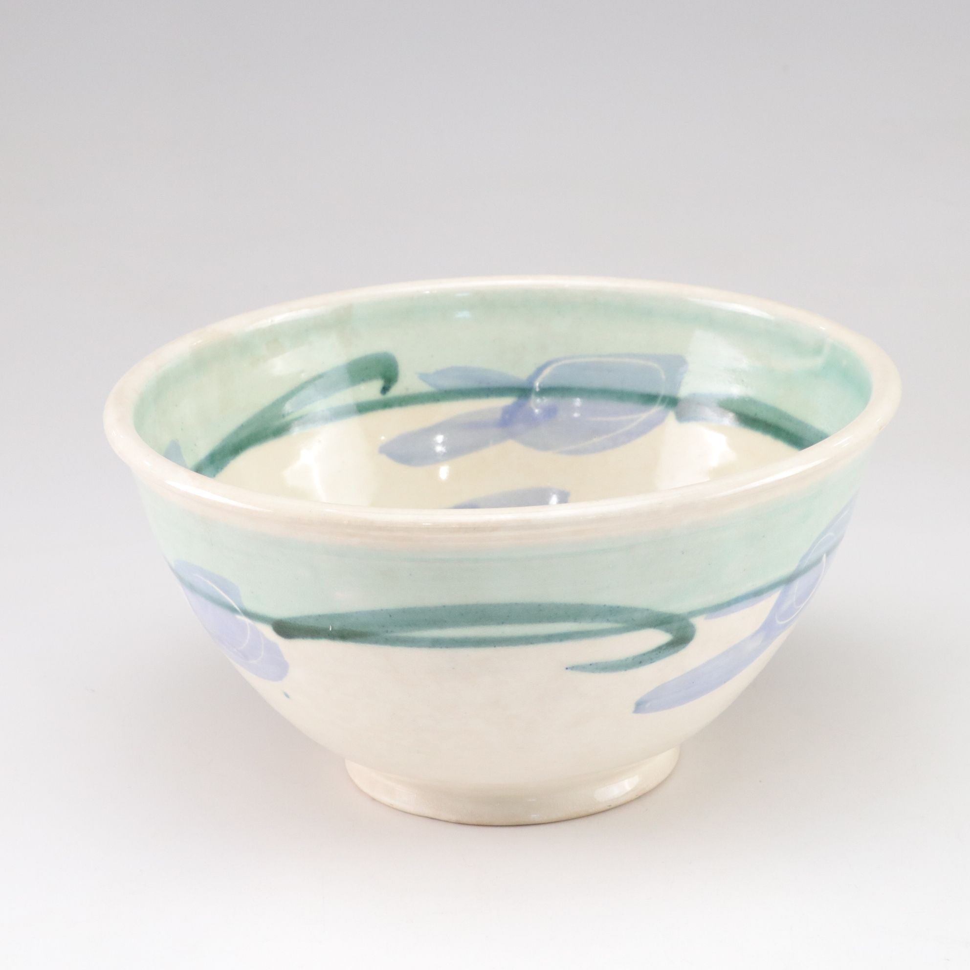 Two Hand-Decorated Ceramic Bowls