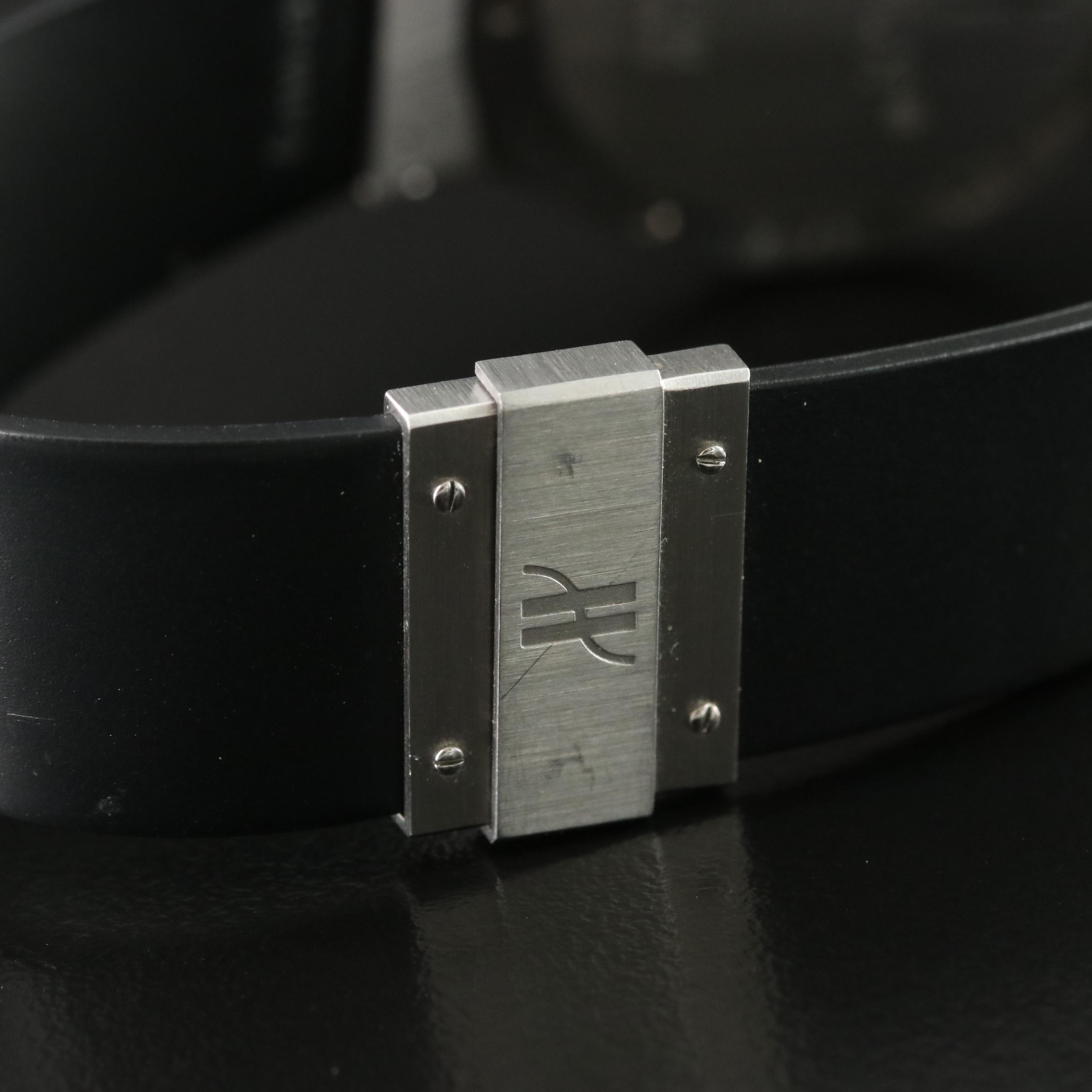 Hublot Classic MDM Black Steel Quartz Watch