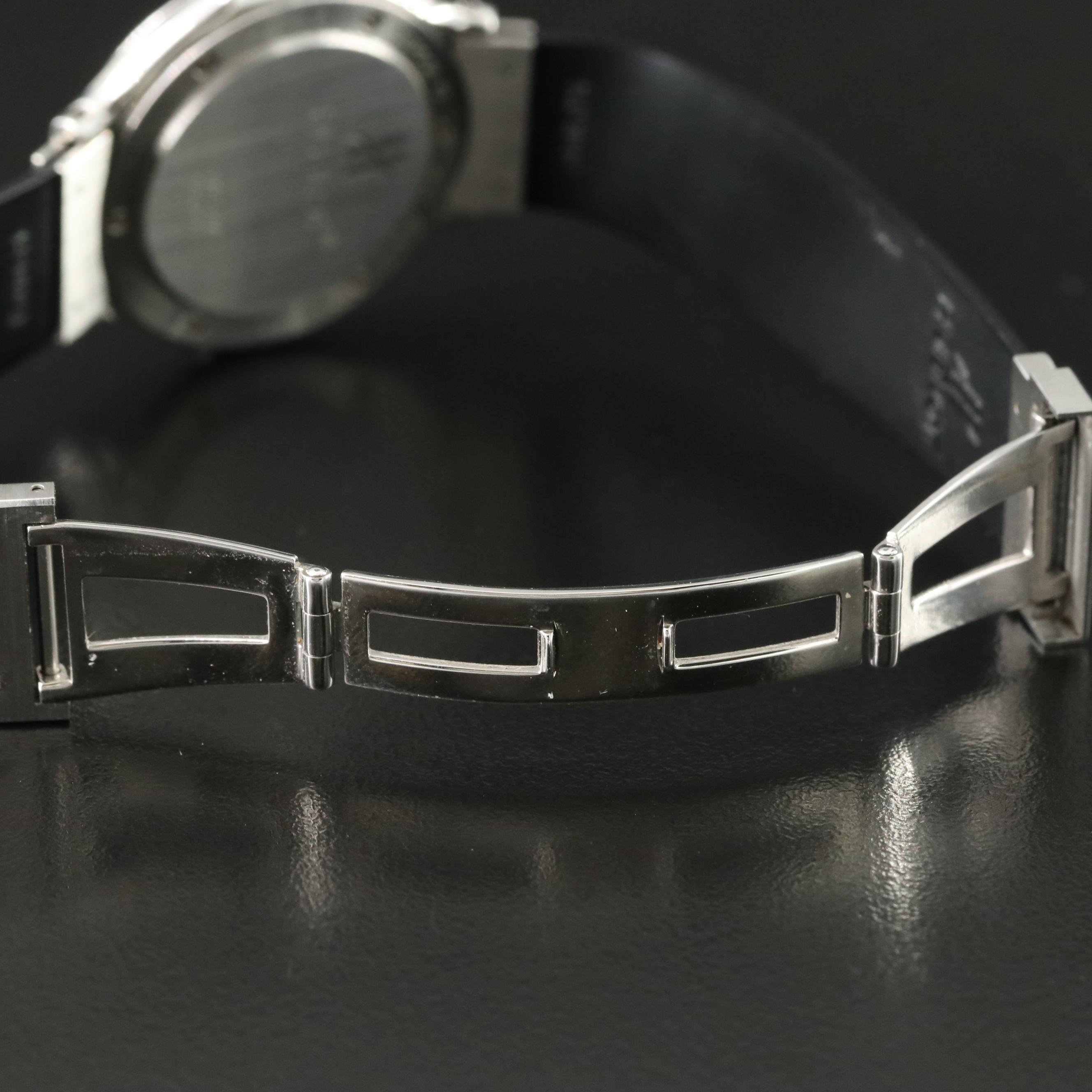 Hublot Classic MDM Black Steel Quartz Watch