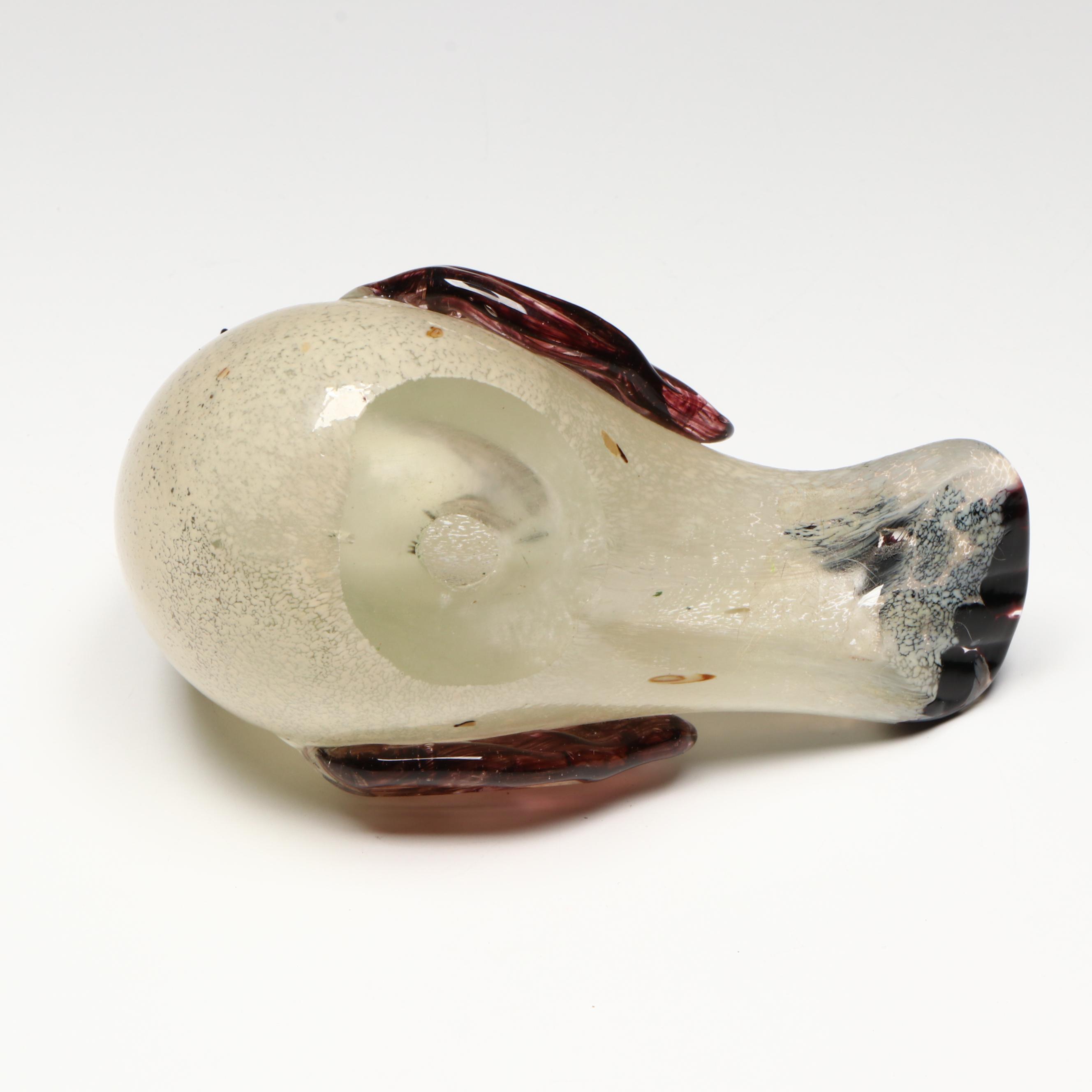 Murano Art Glass Bird Figurines