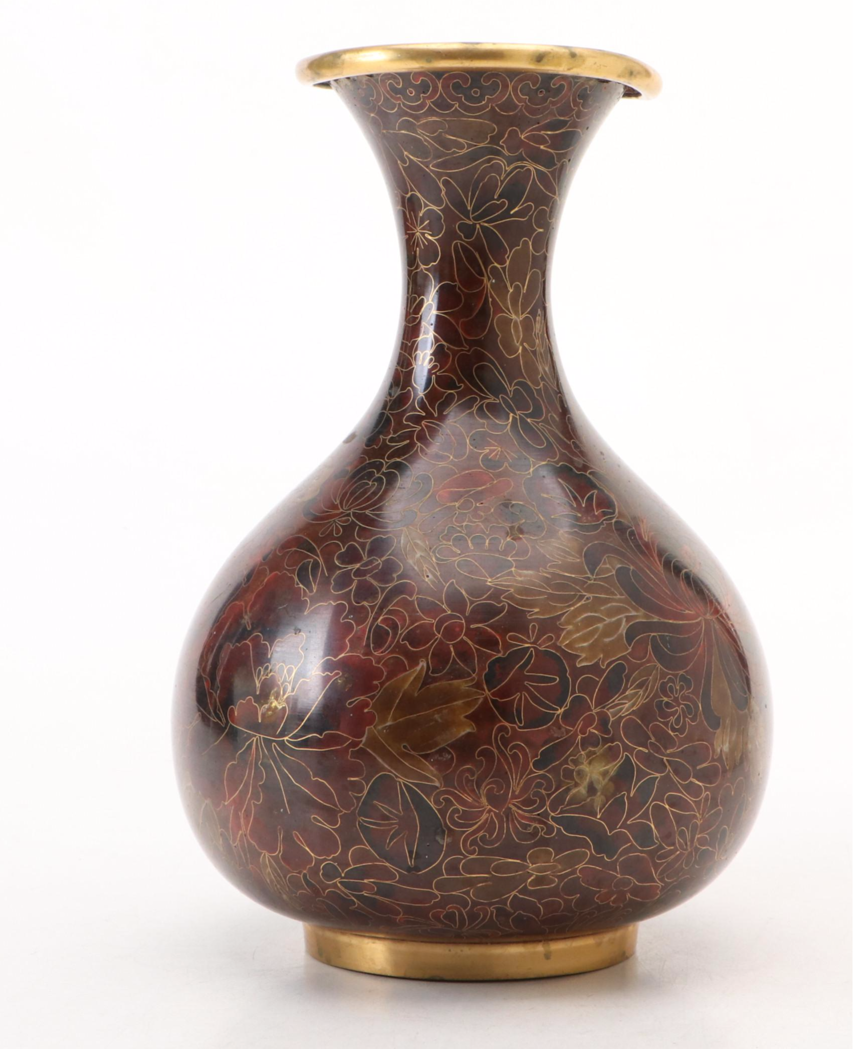 Chinese Cloisonné Enamel Vase and Lidded Jar Collection