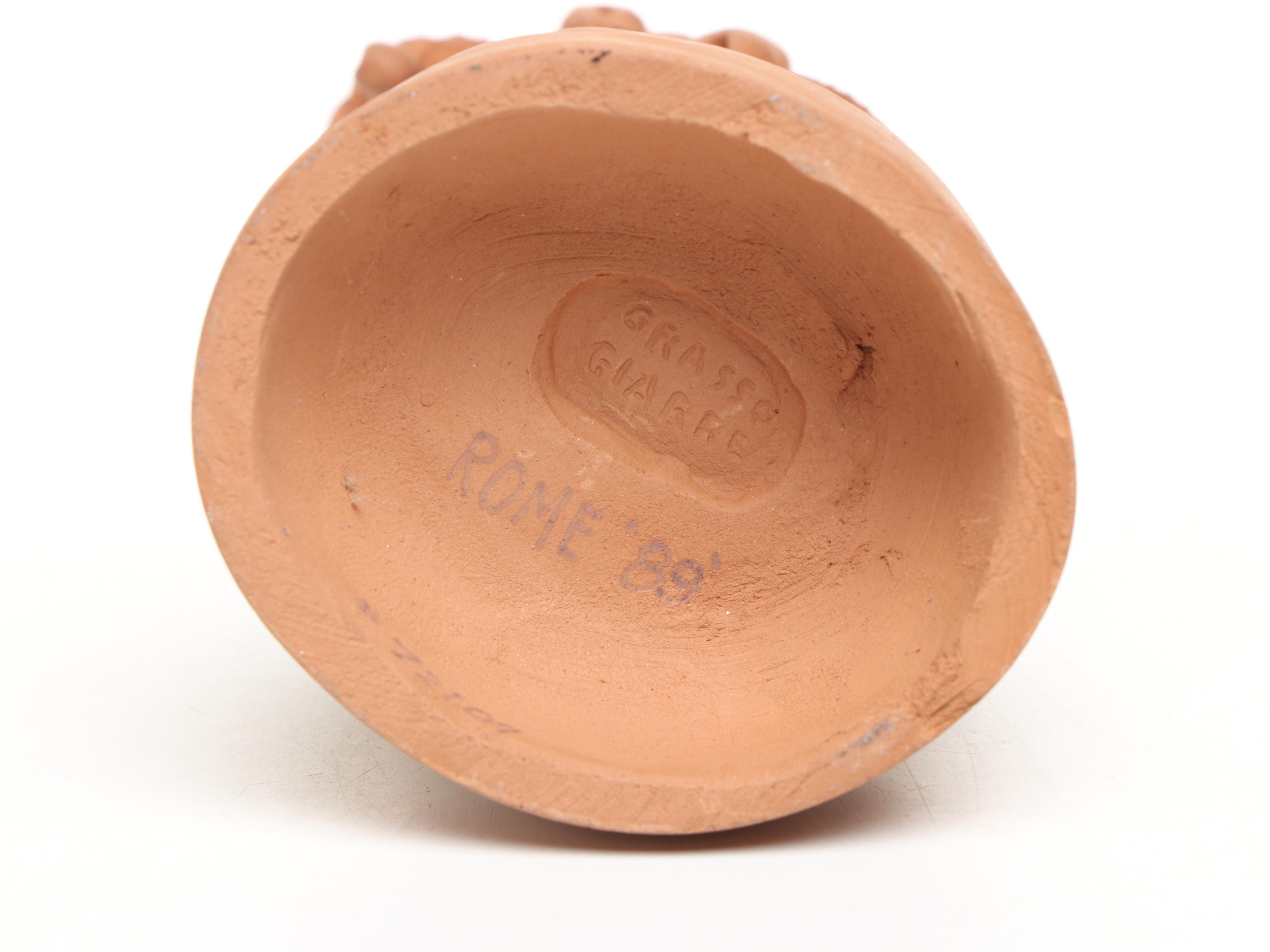 Man on Donkey and More Terracotta Figures, Late 20th Century