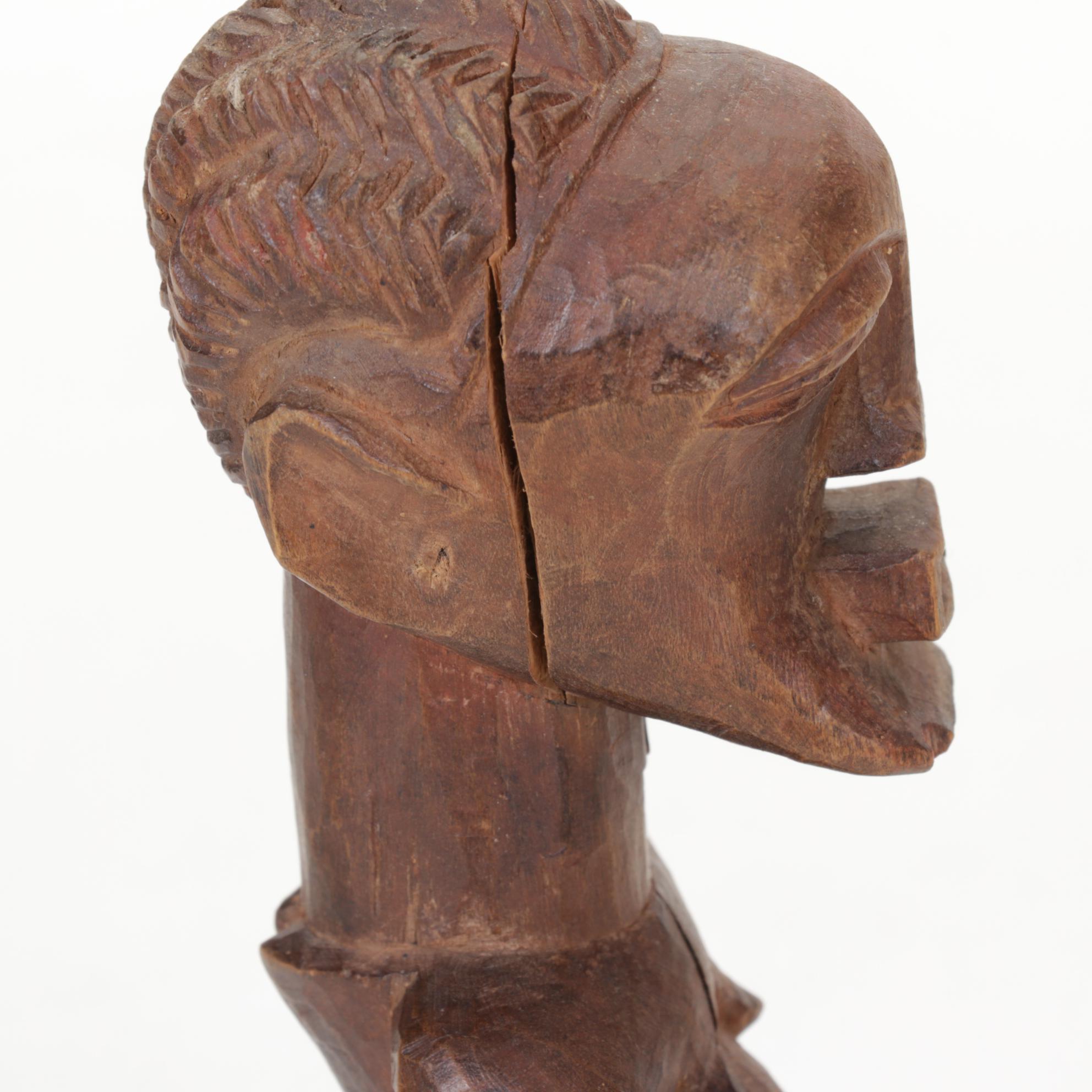 Luba-Hemba, Egypian & Other Carved African Figurines