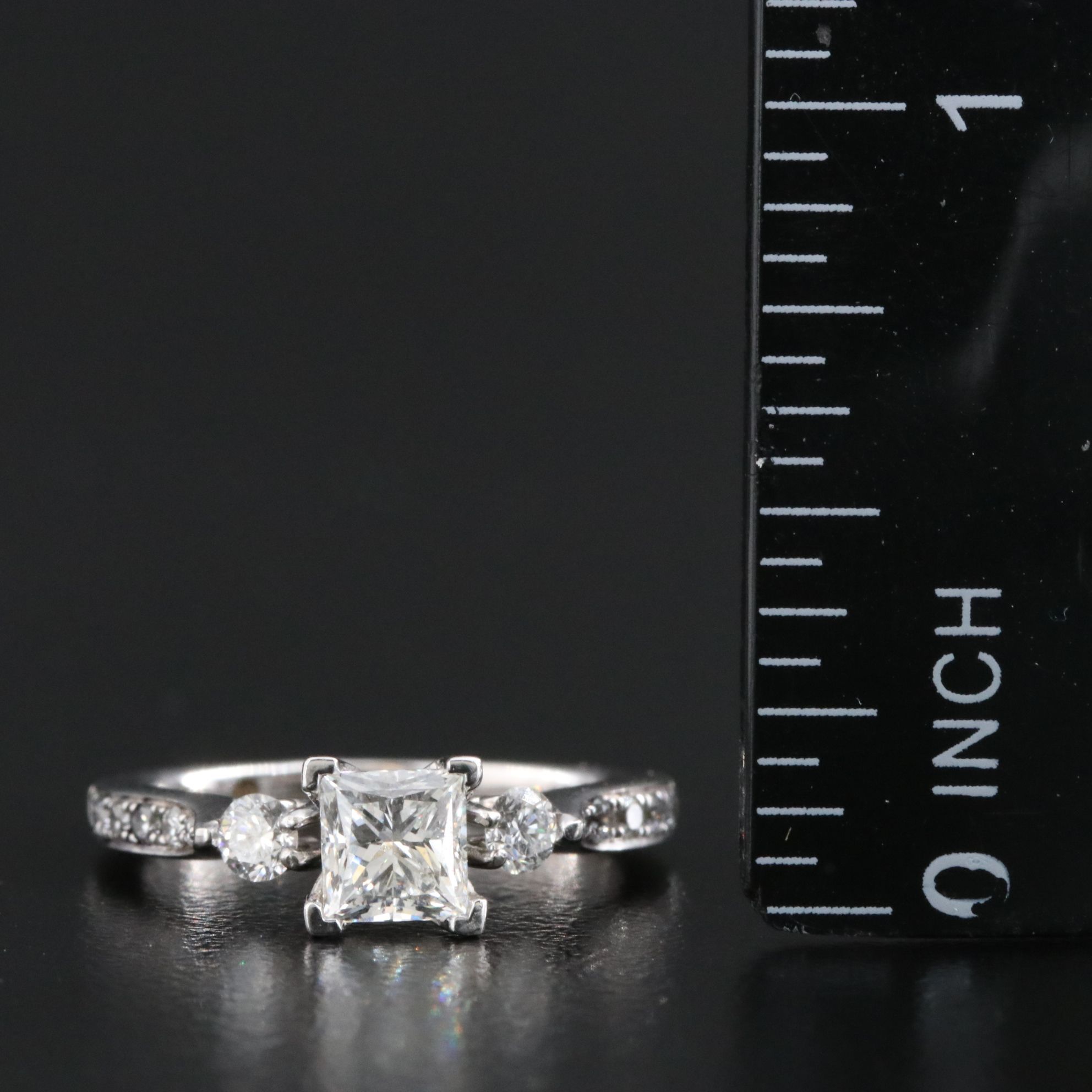 14K 0.90 CTW Diamond and Lab Grown Diamond Ring
