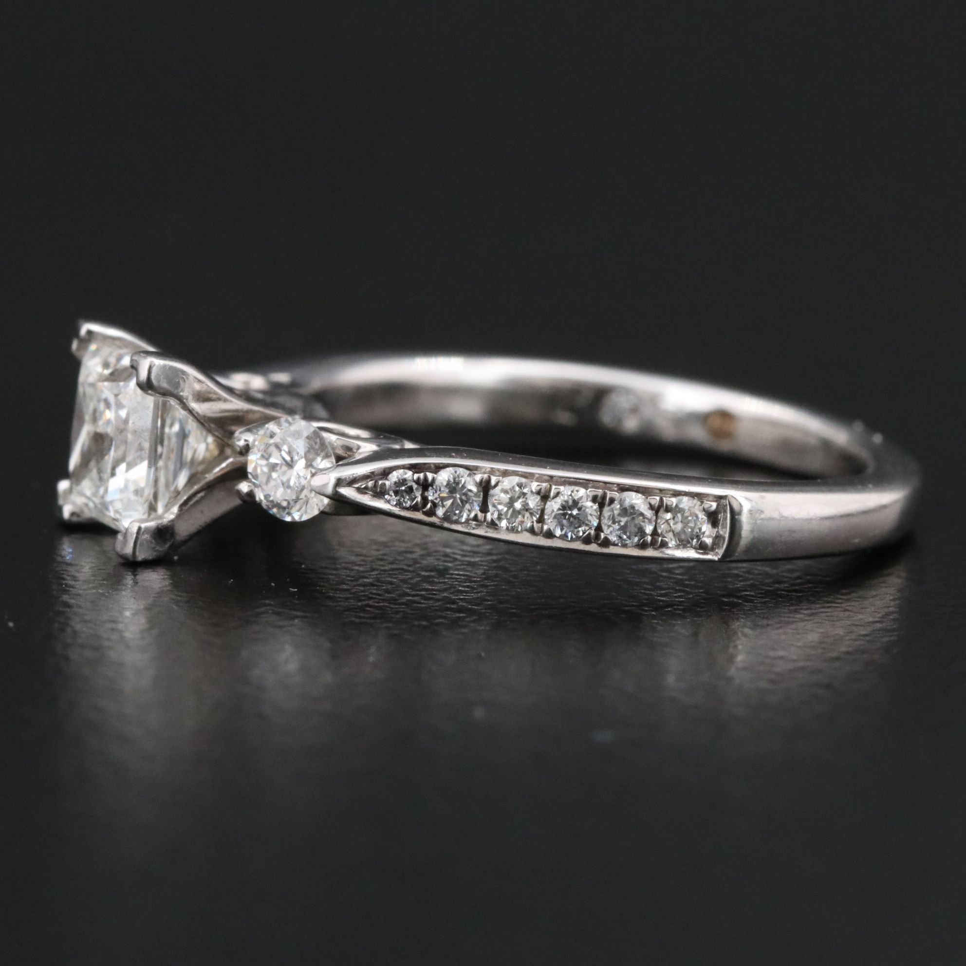 14K 0.90 CTW Diamond and Lab Grown Diamond Ring