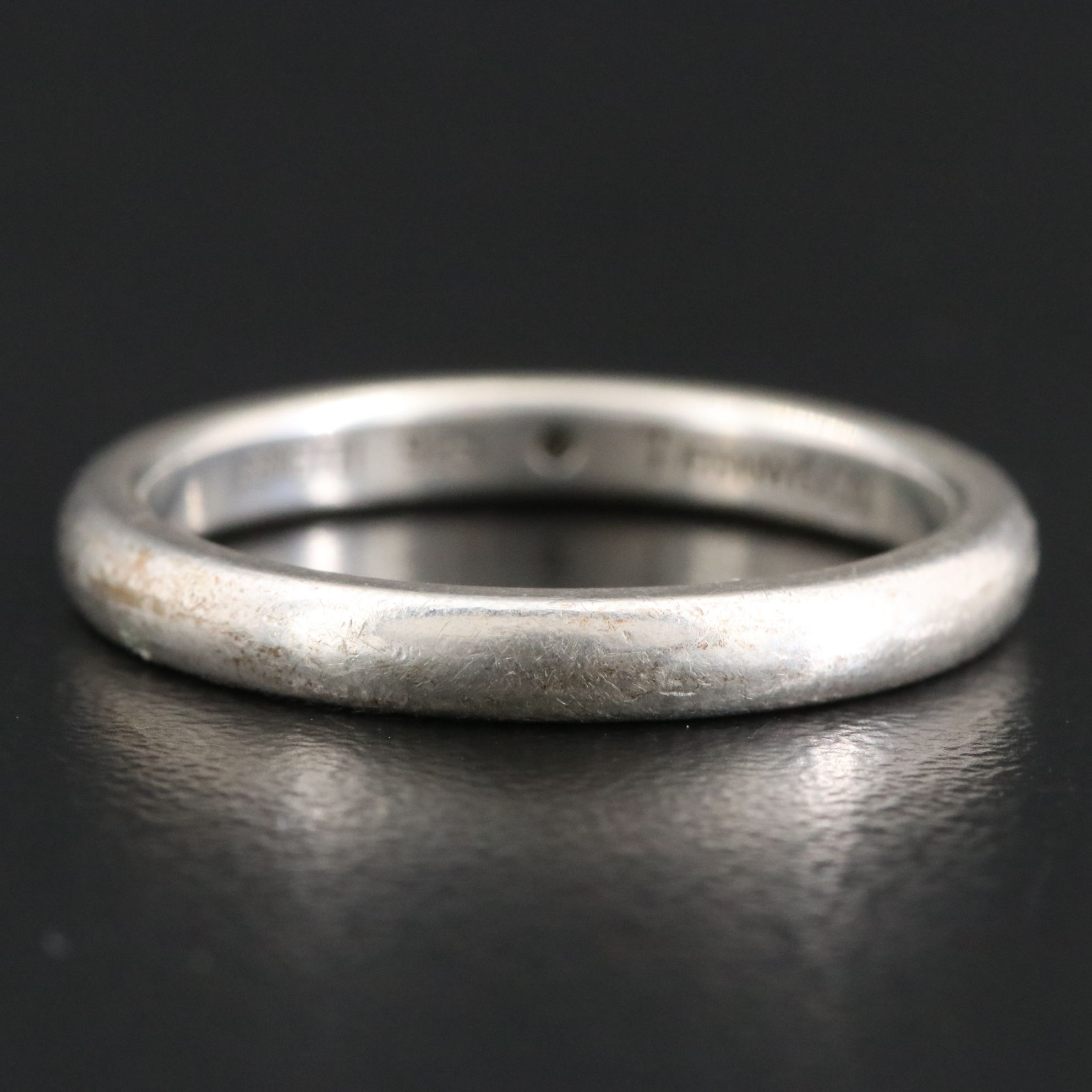 Elsa Peretti for Tiffany & Co. Sterling Stackable Ring with Diamond Accent