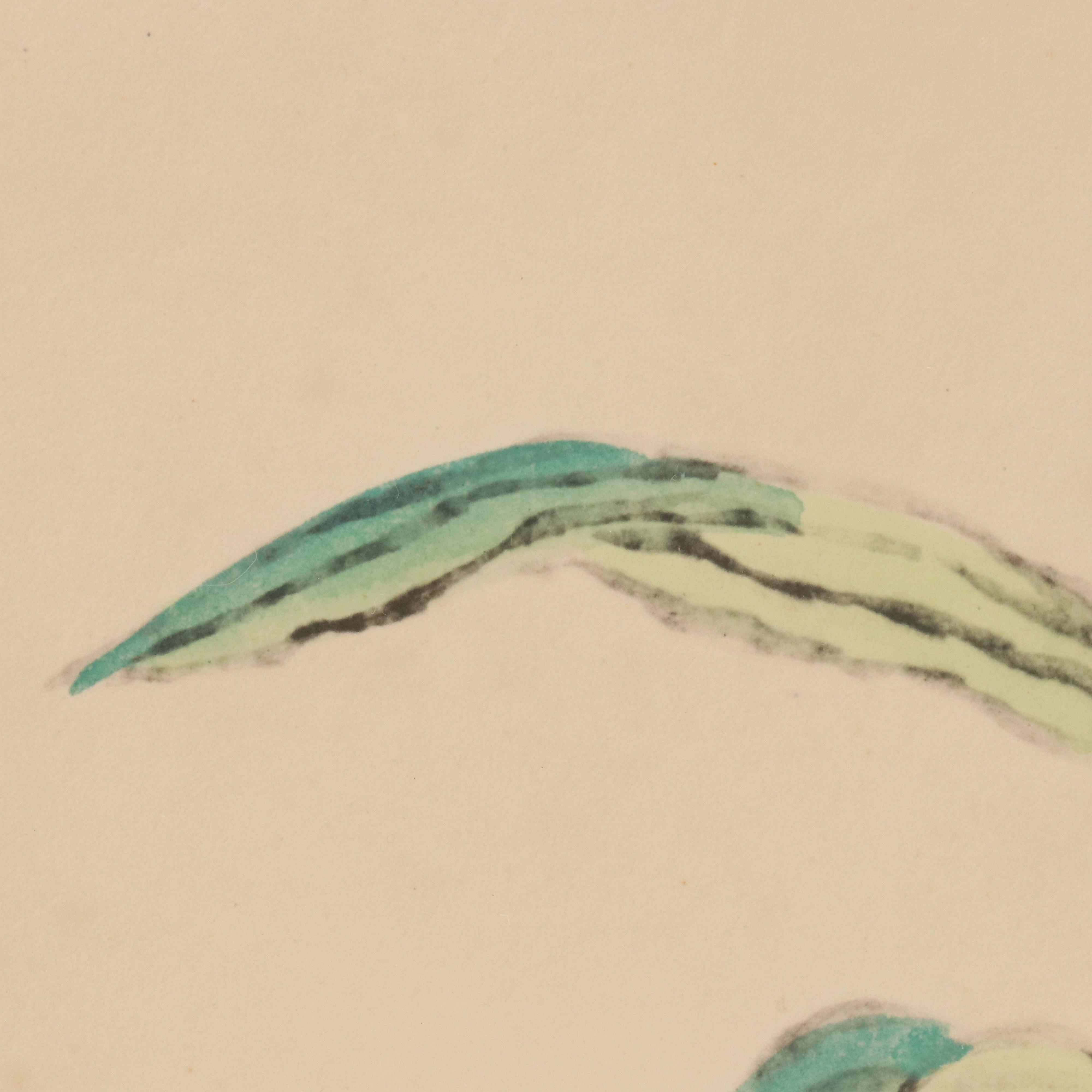 After Saneatsu Mushanokoji "Day Lily" Reproduction Print