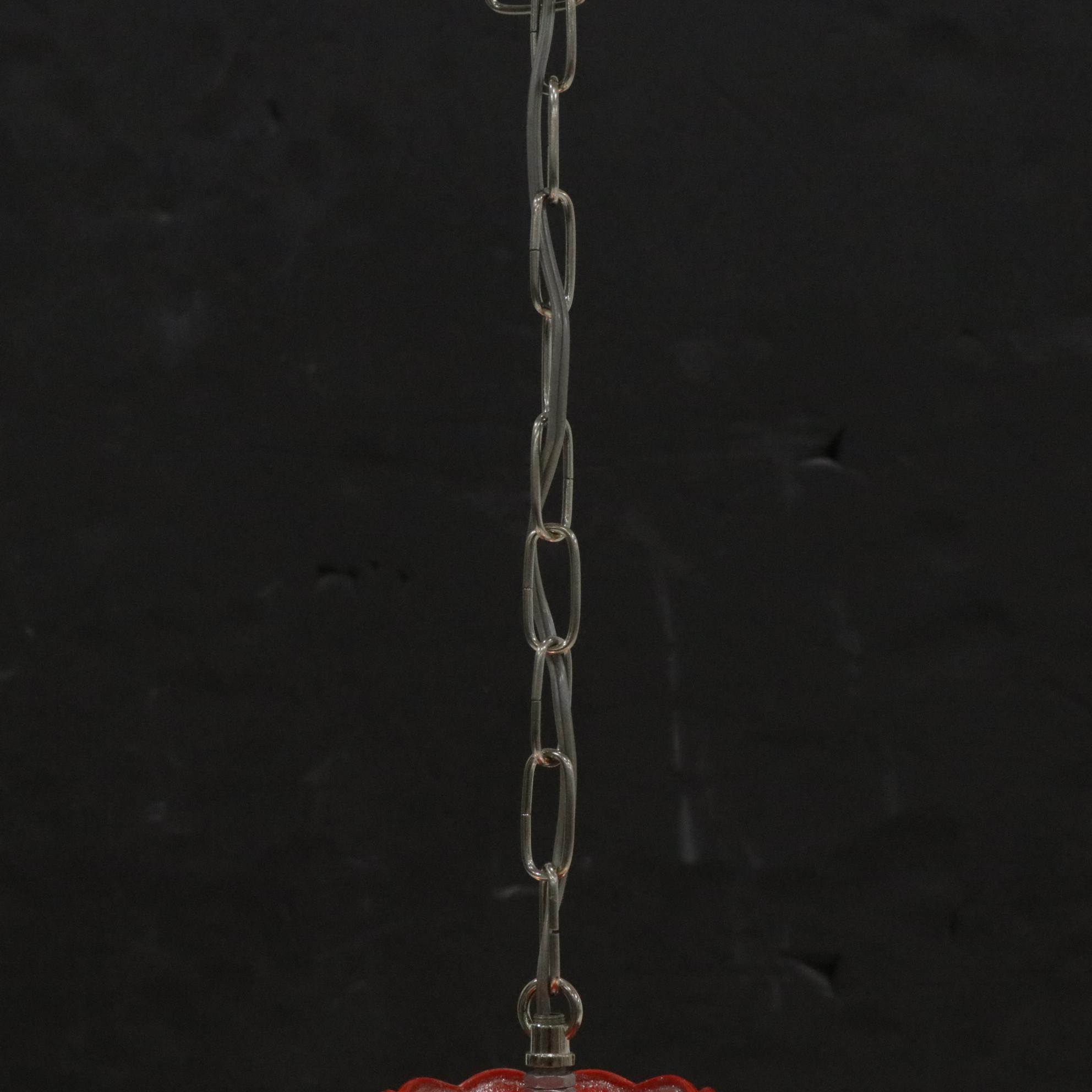 Ohio State Buckeye Fan Room or Tailgate Crystal Chandelier With  Real Buckeyes