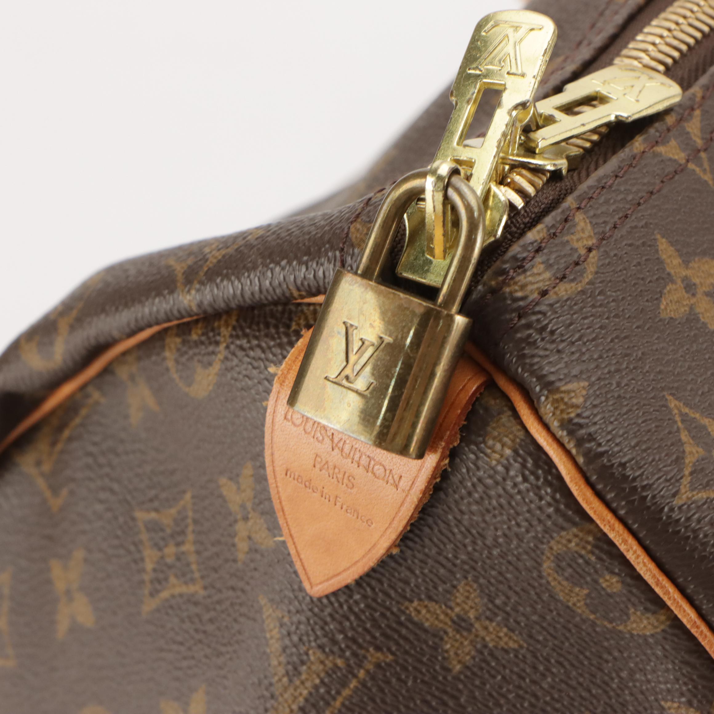 Louis Vuitton Keepall Bandoulière 50 in Monogram Canvas and Vachetta Leather