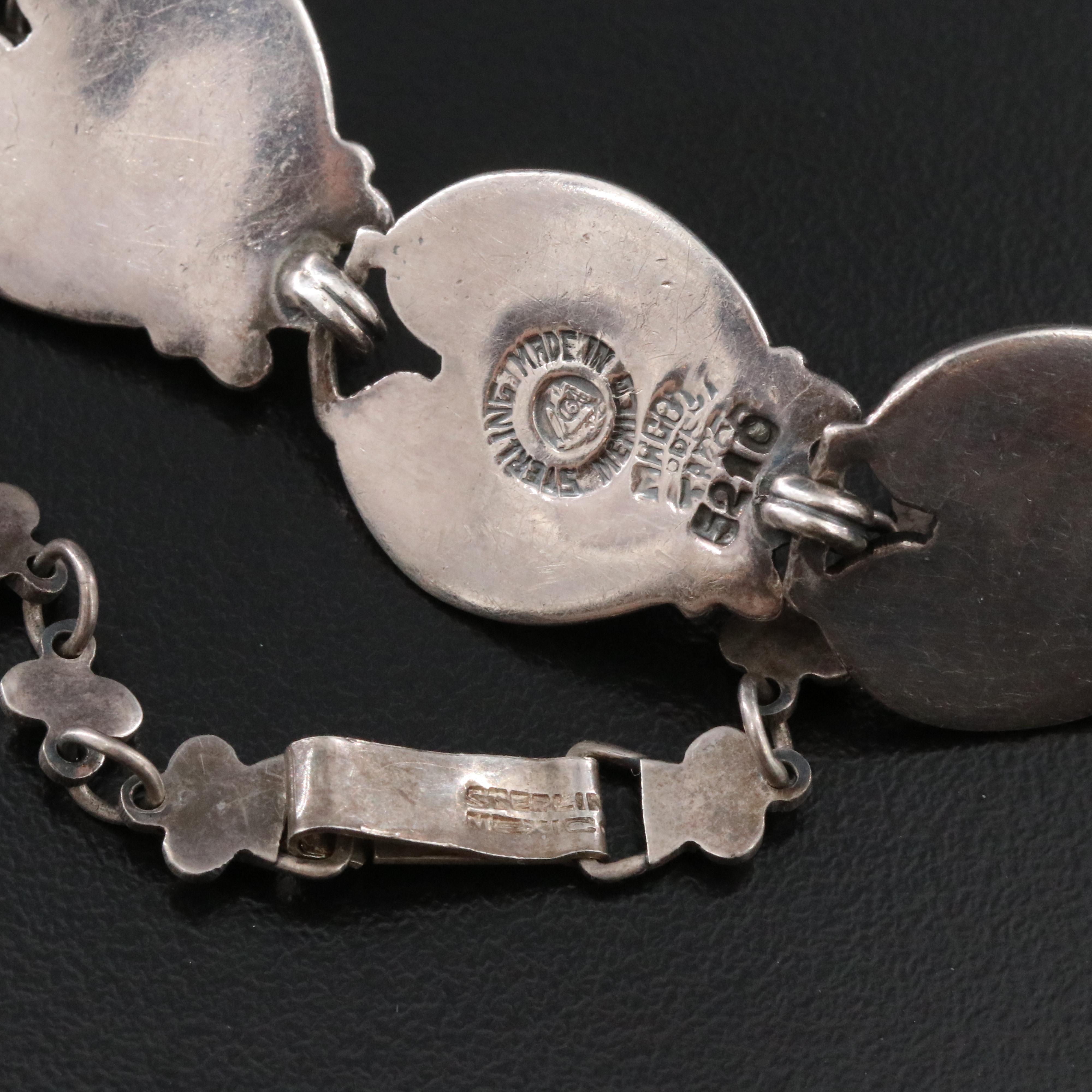 Vintage Sterling Necklaces Featuring Obsidian Margot De Taxco