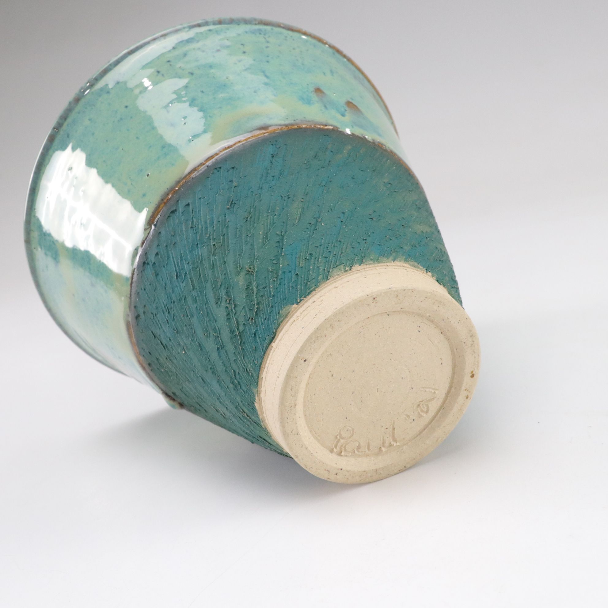 Four Hand-Thrown Pottery Bowls